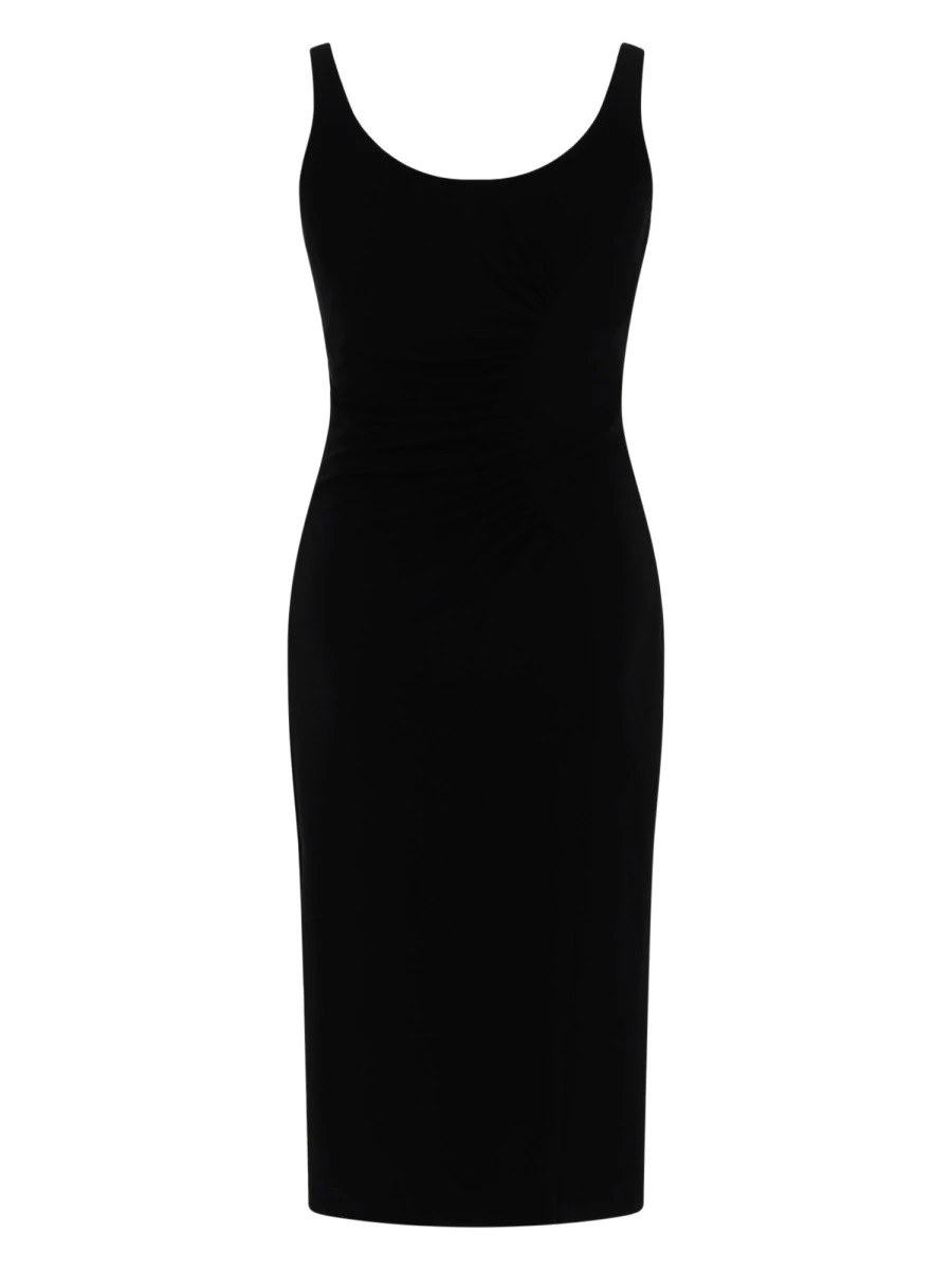 SLEEVELESS MIDI DRESS