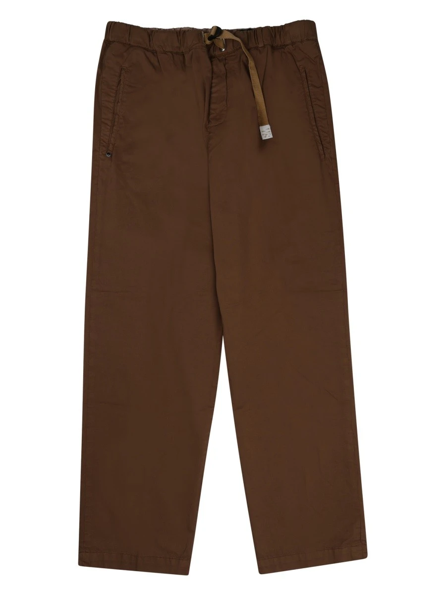 PANTALONE IN COTONE CON CINTURA