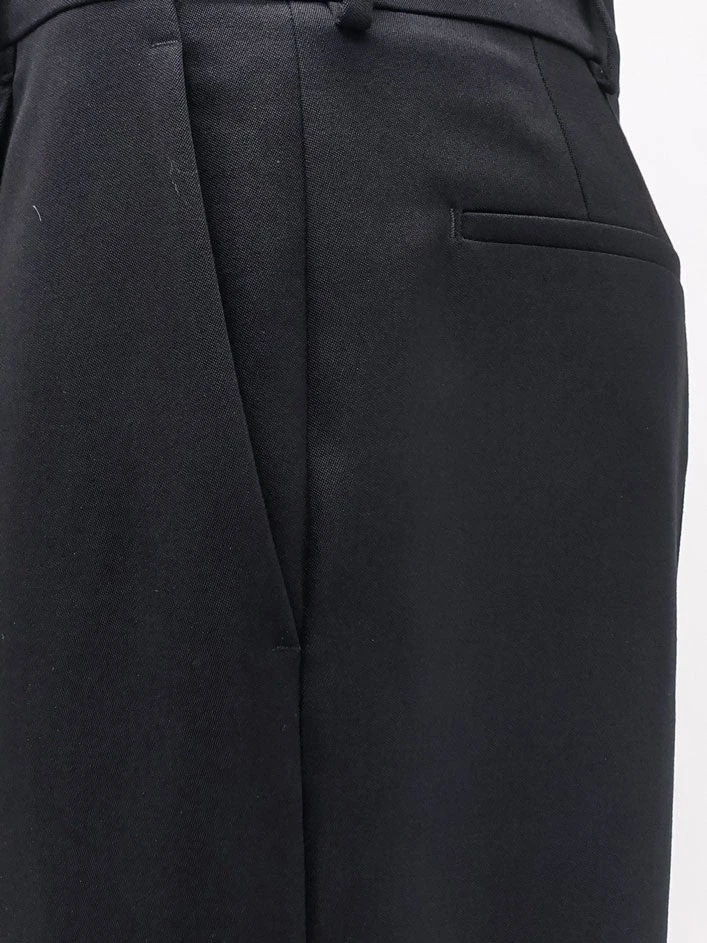 Fluid tailored certified wool trousers