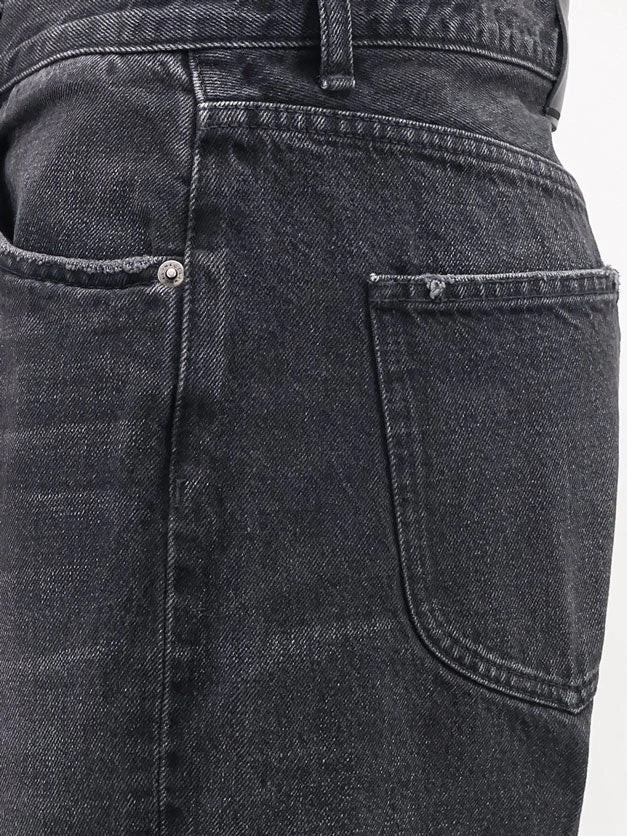 Boyfriend black denim jeans