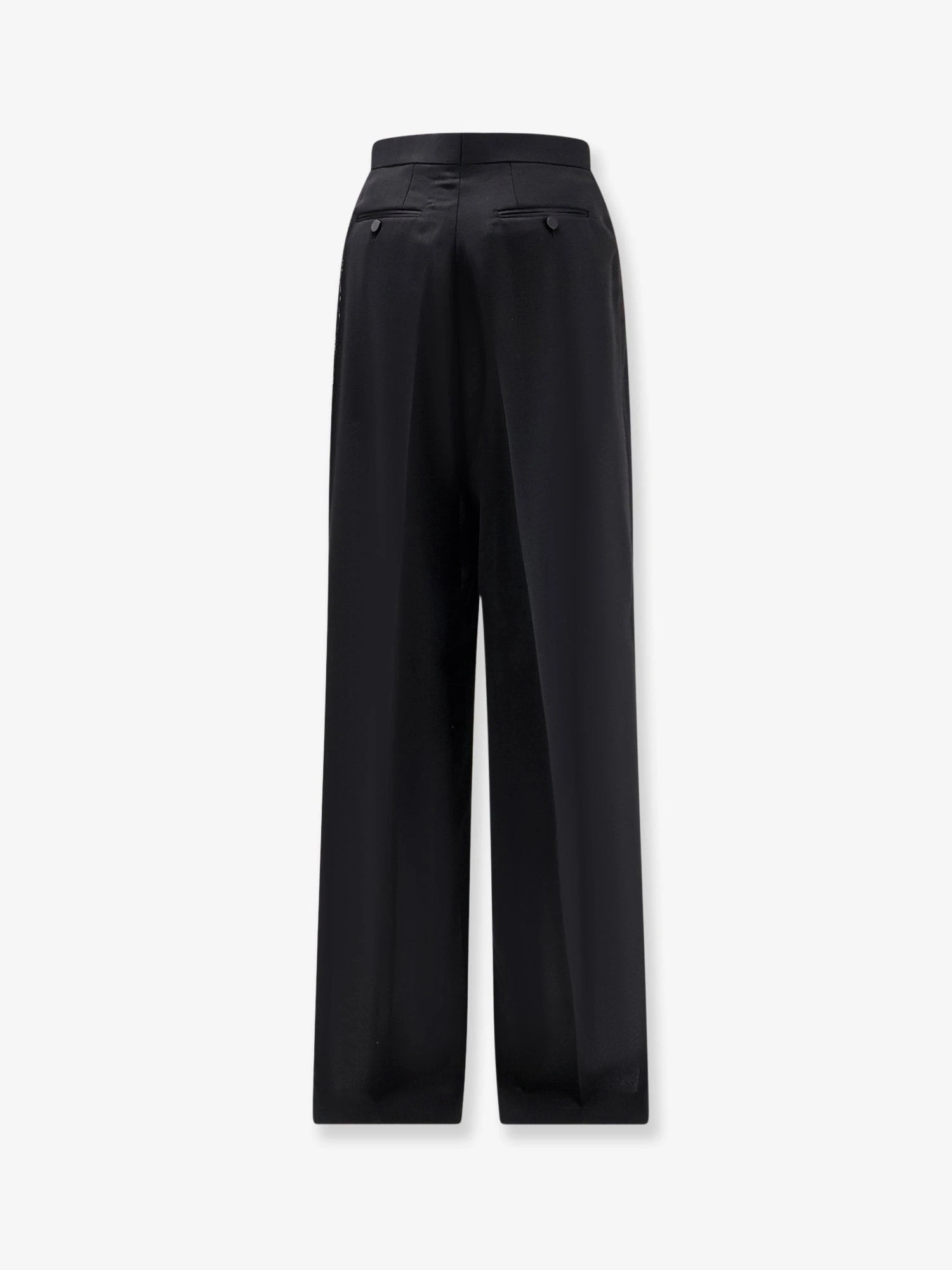 Light Wool Tuxedo Trousers