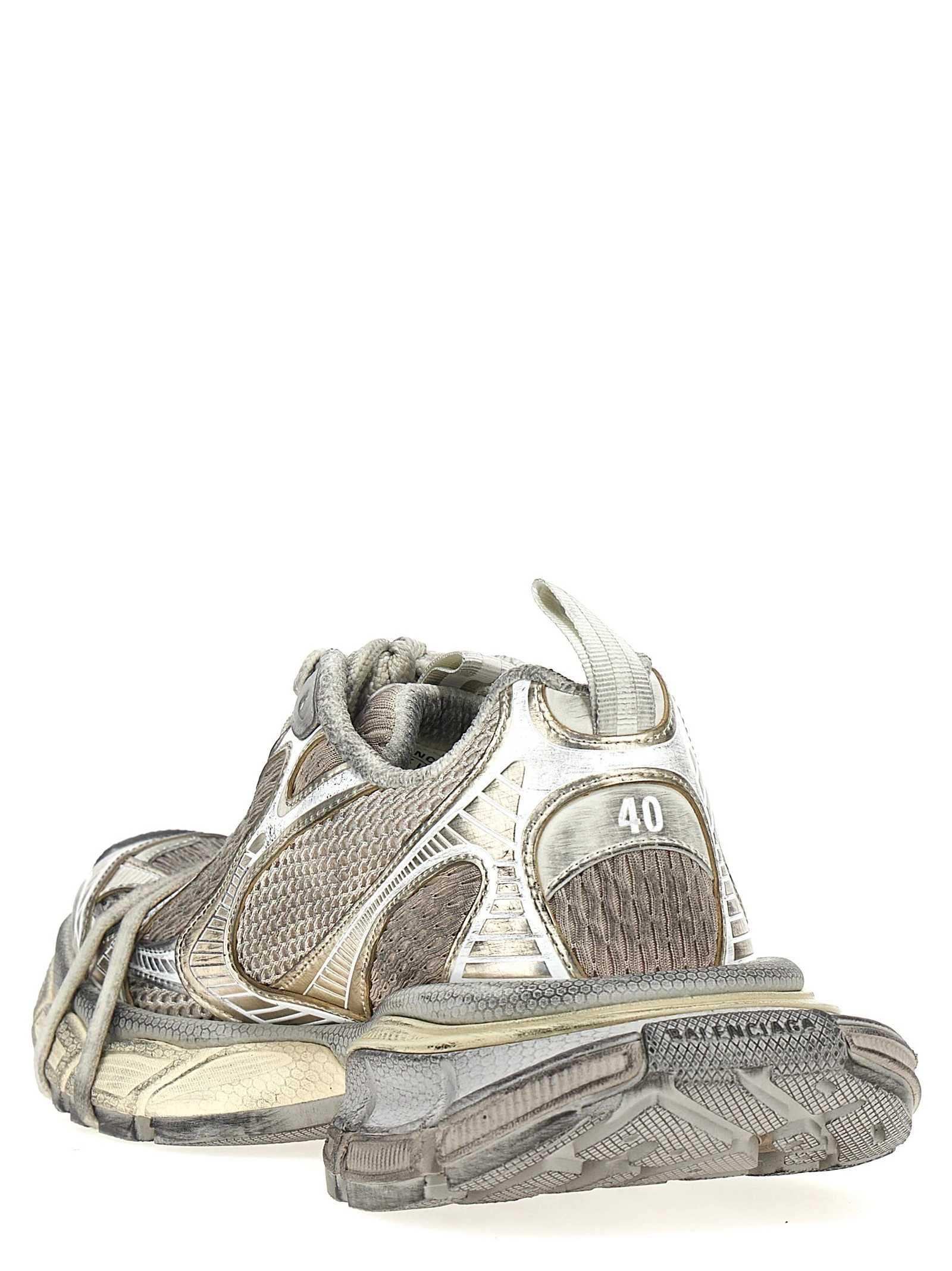 3XL low-top mesh sneakers
