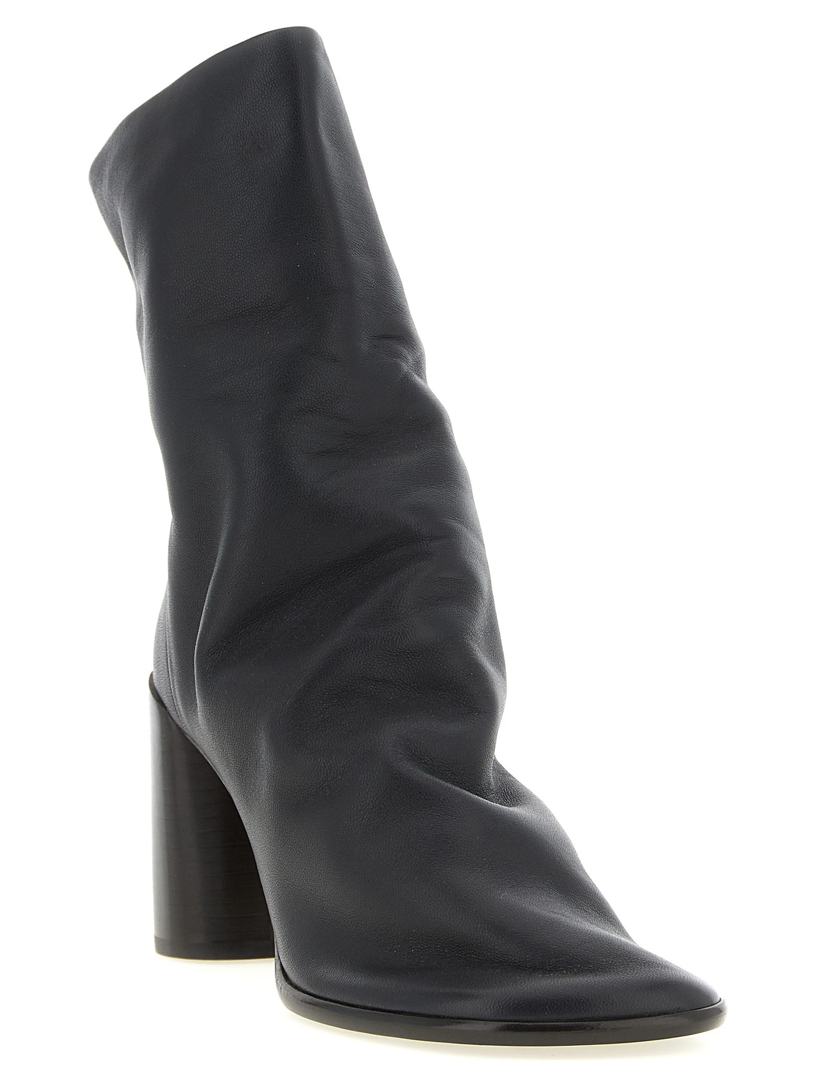 'Glove' ankle boots