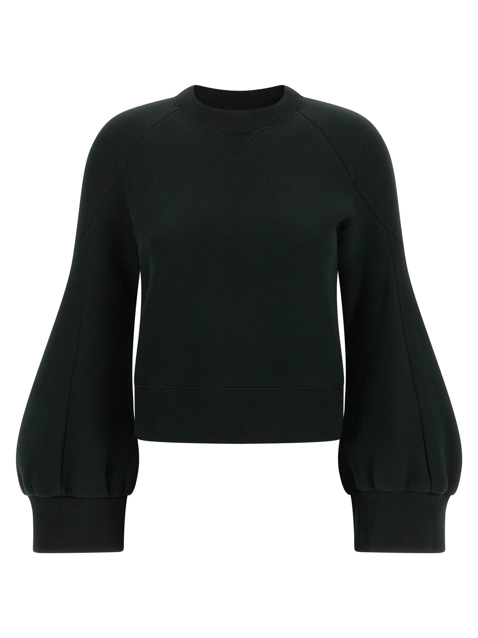 Balloon sleeve sweatshirt