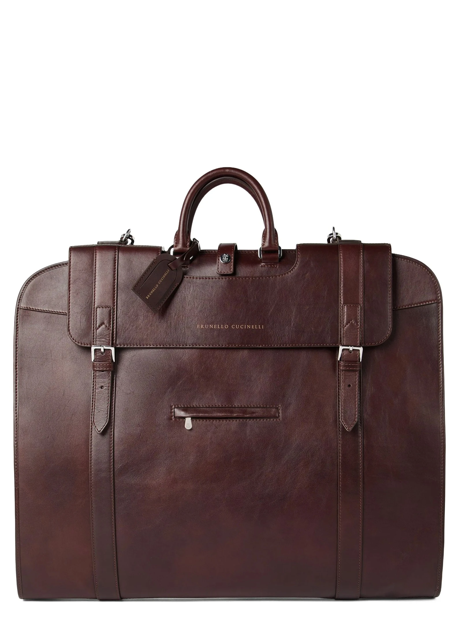 Leather garment holder