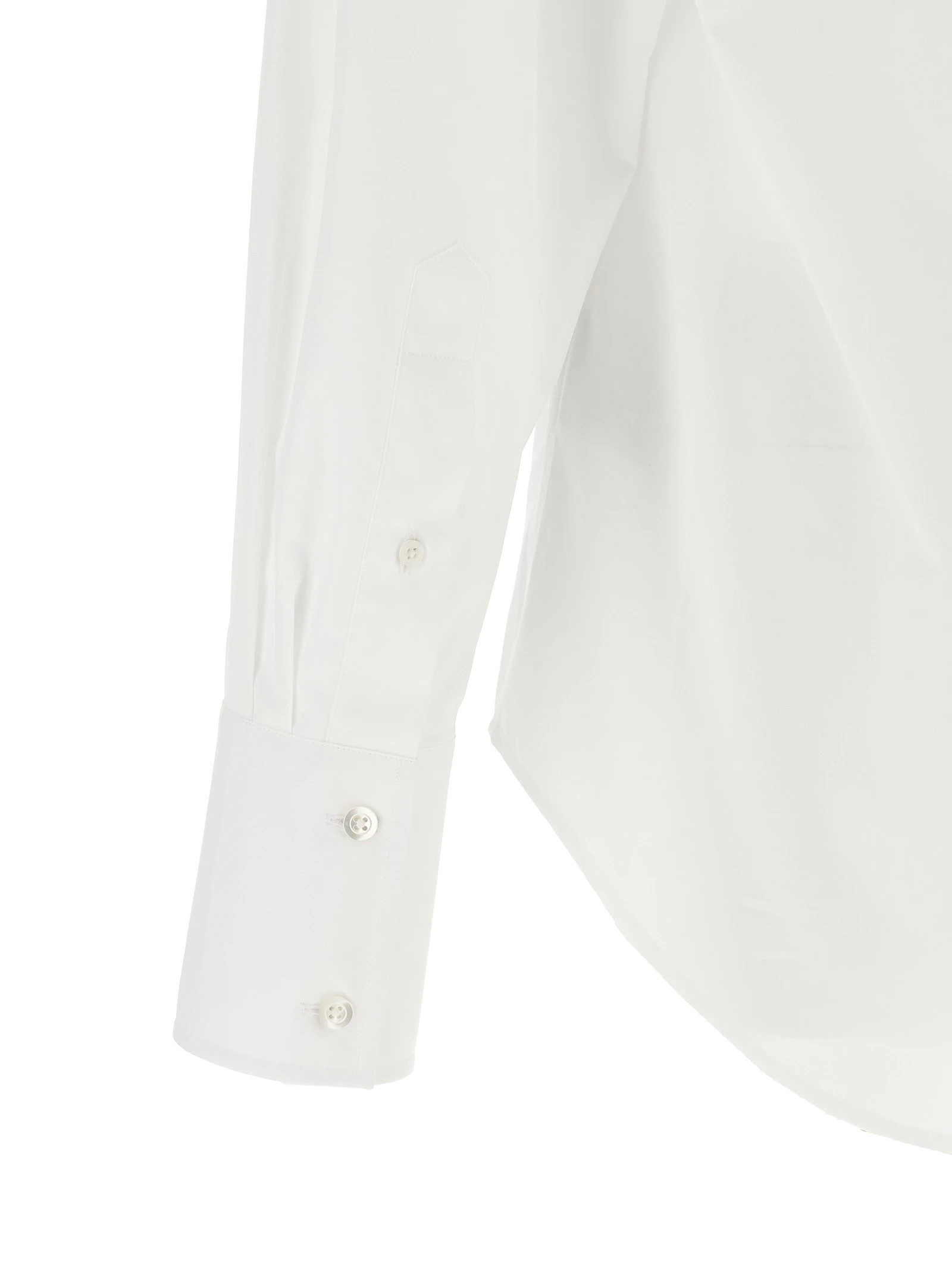 Raw cut hem shirt