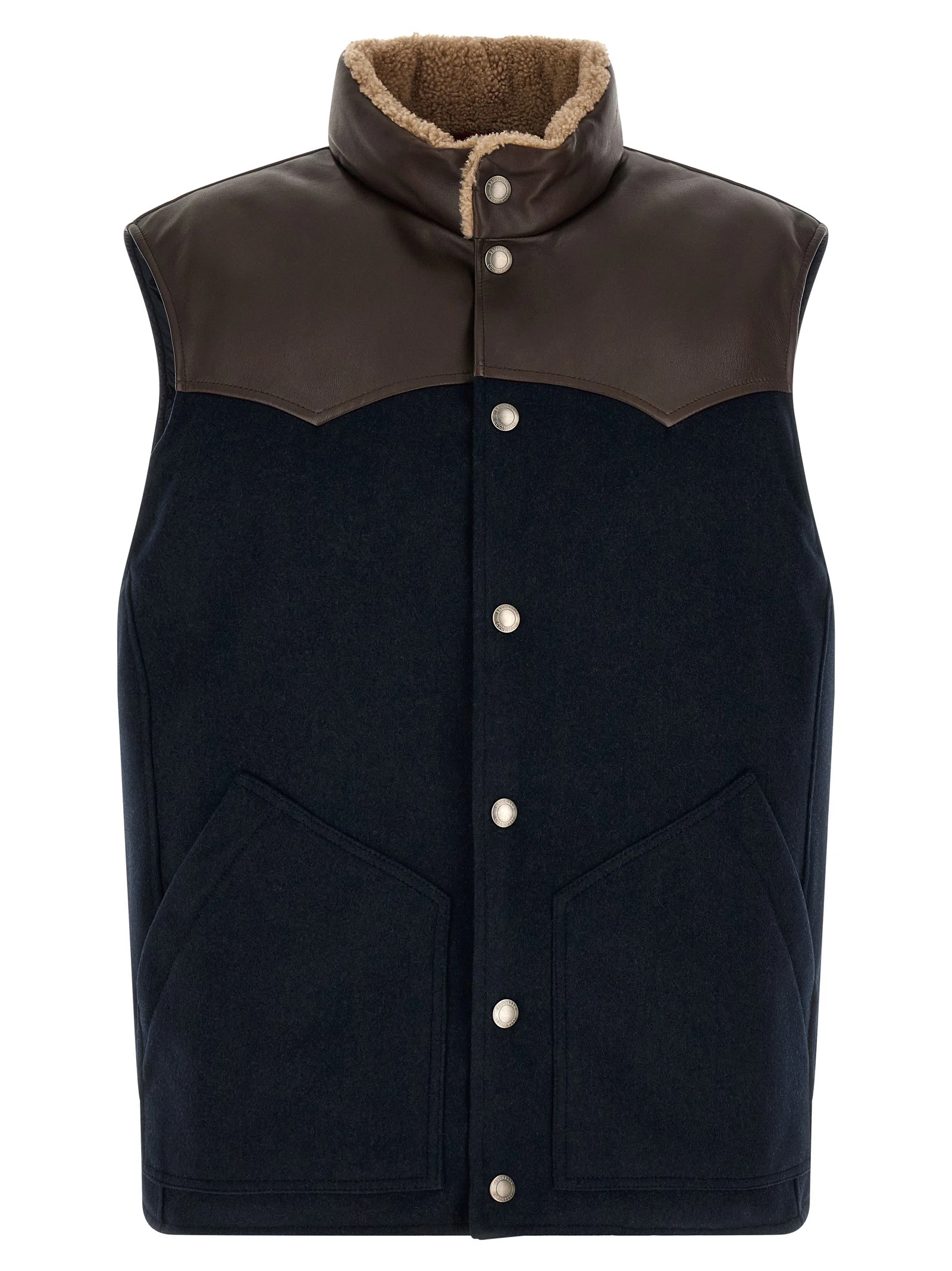 'Paneled' vest