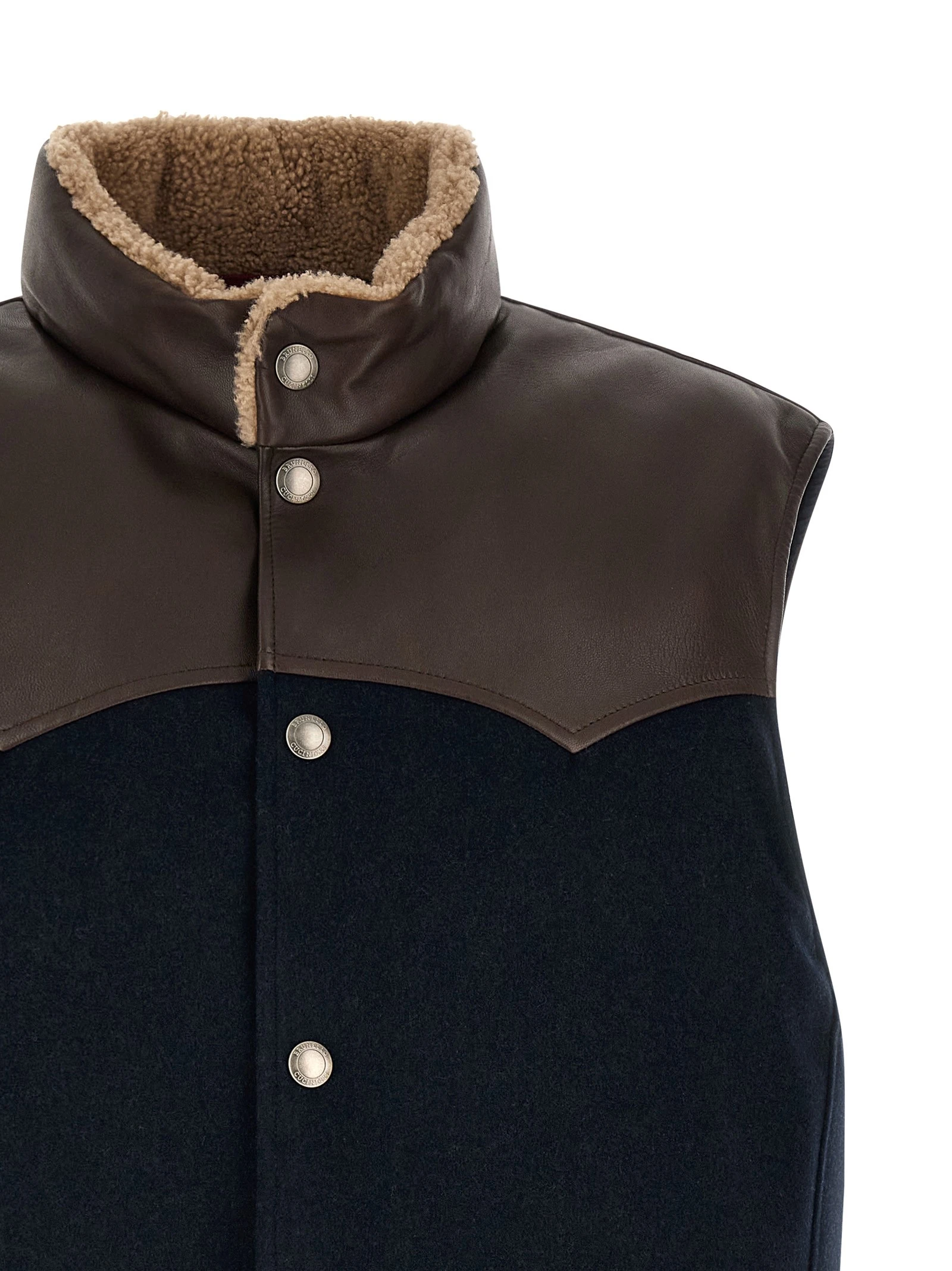 'Paneled' vest