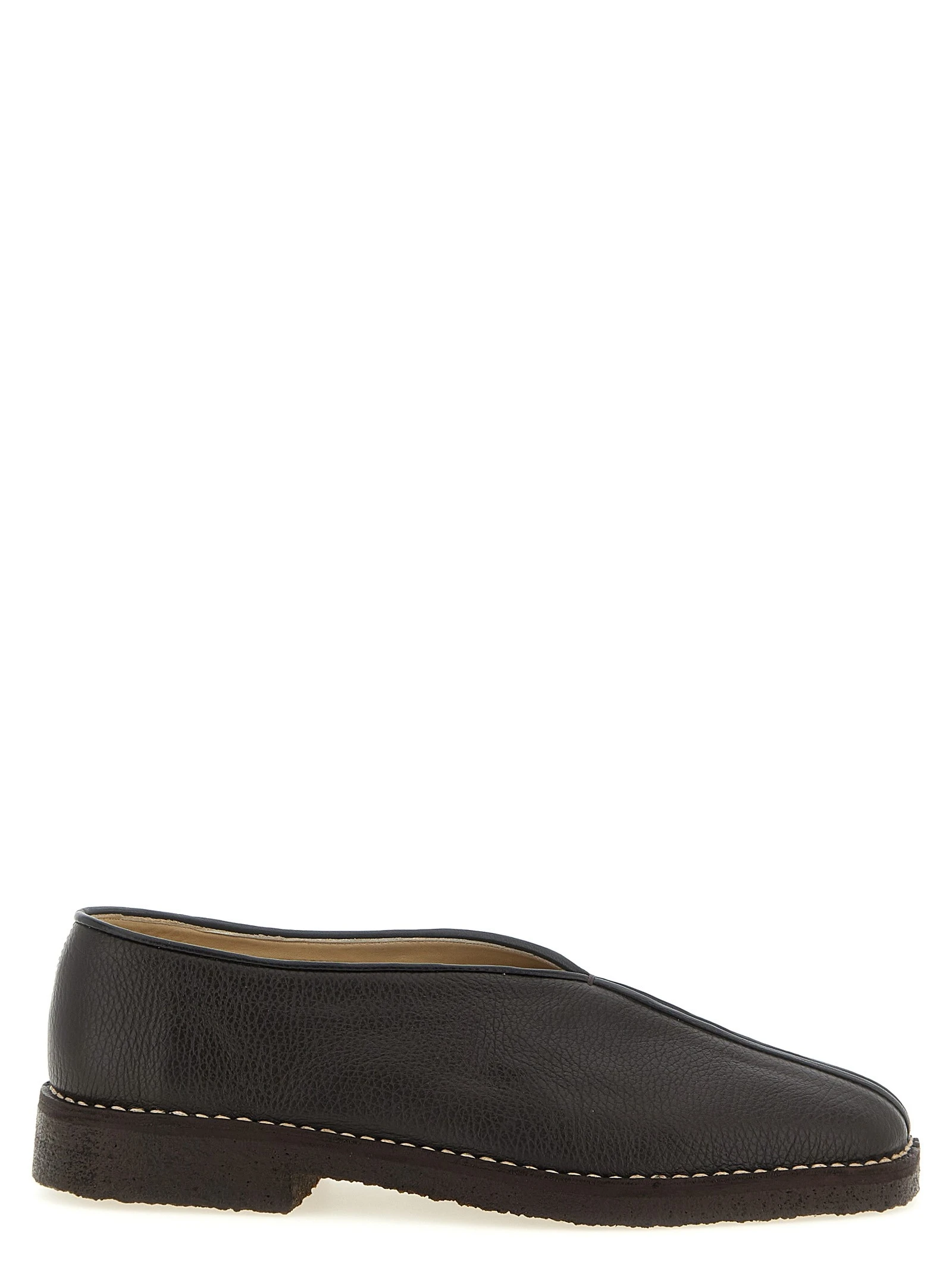 'Piped Crepe' slippers