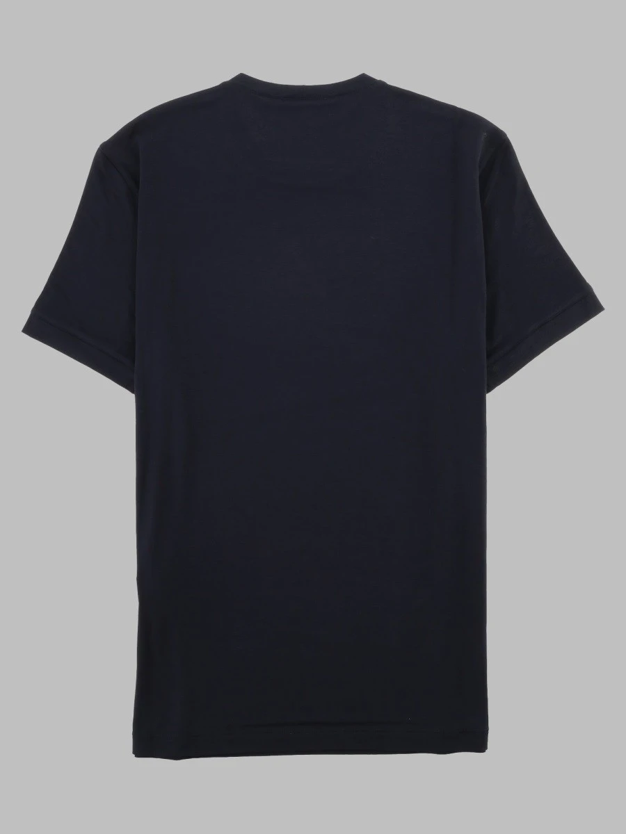 T-SHIRT GIROCOLLO IN JERSEY DI VISCOSA