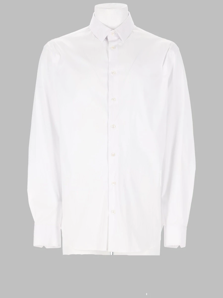 CAMICIA SLIM FIT IN POPELINE DI COTONE