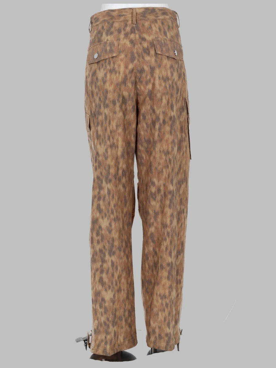 PANTALONE CARGO IN COTONE STAMPATO