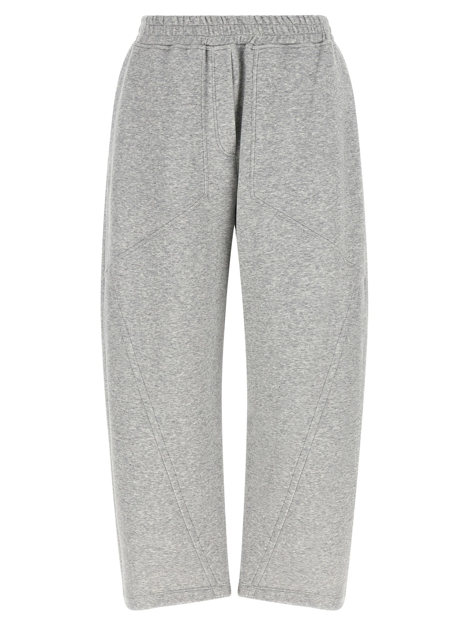 Cotton and cashmere joggers