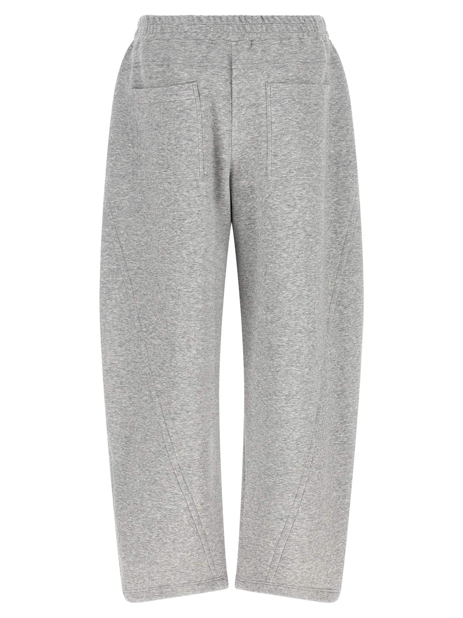 Cotton and cashmere joggers