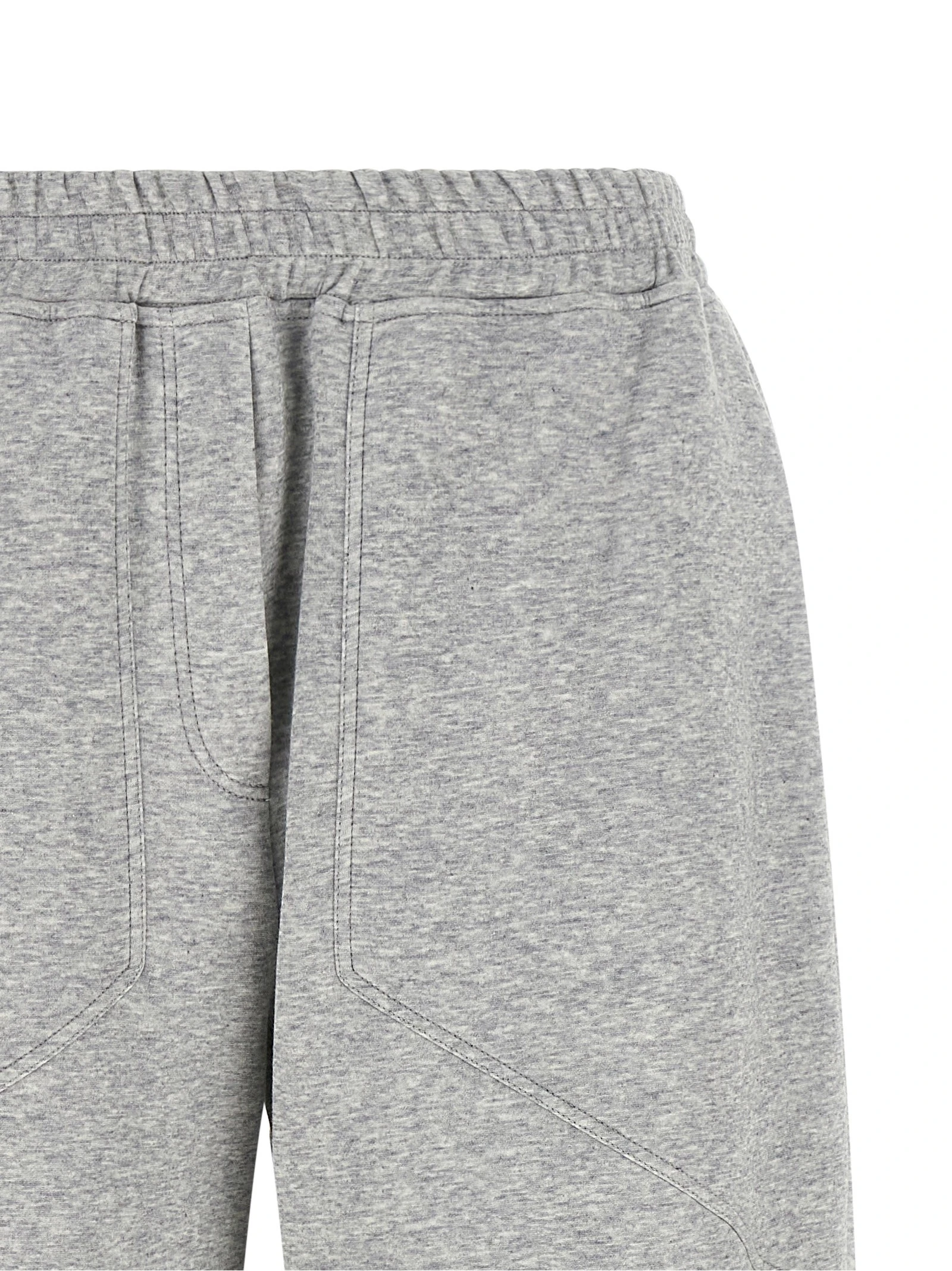 Cotton and cashmere joggers