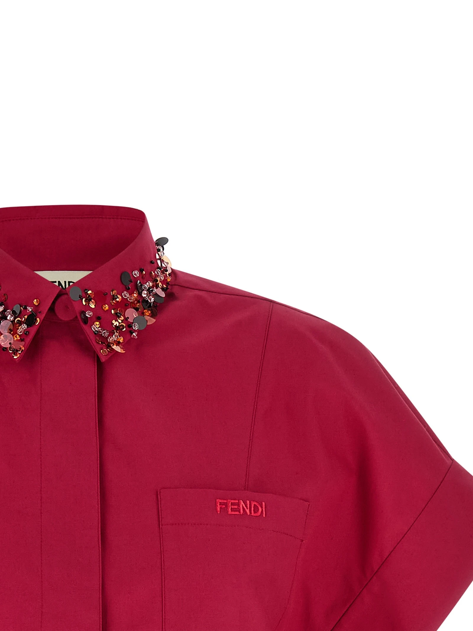 Shirt with embroidery