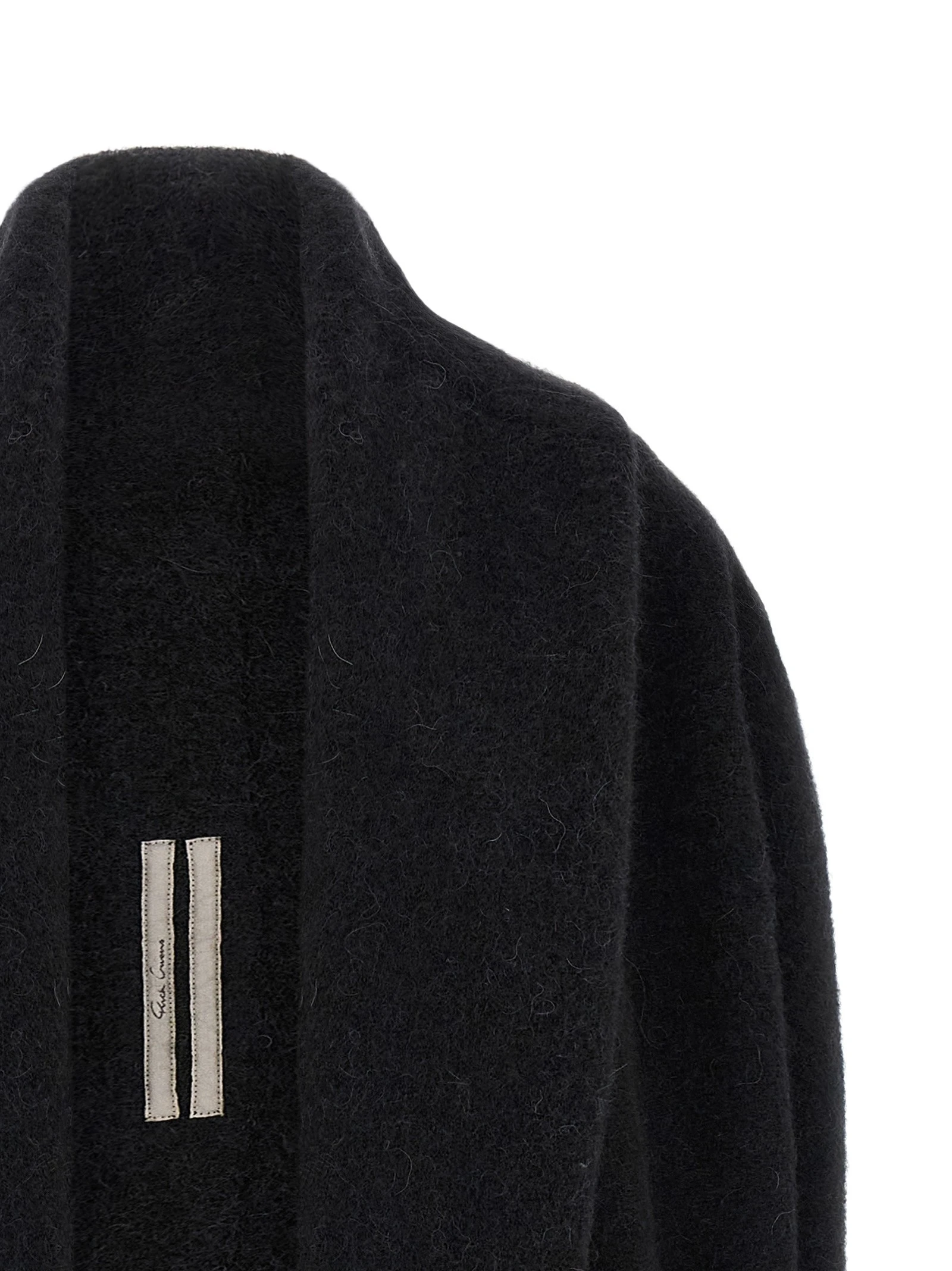 'Hooded Medium Wrap' cardigan