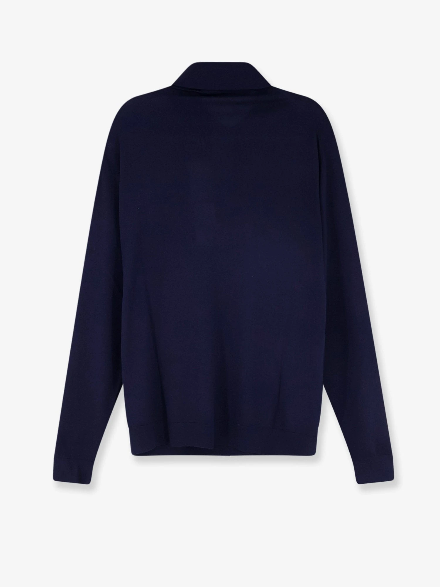 Wool polo shirt