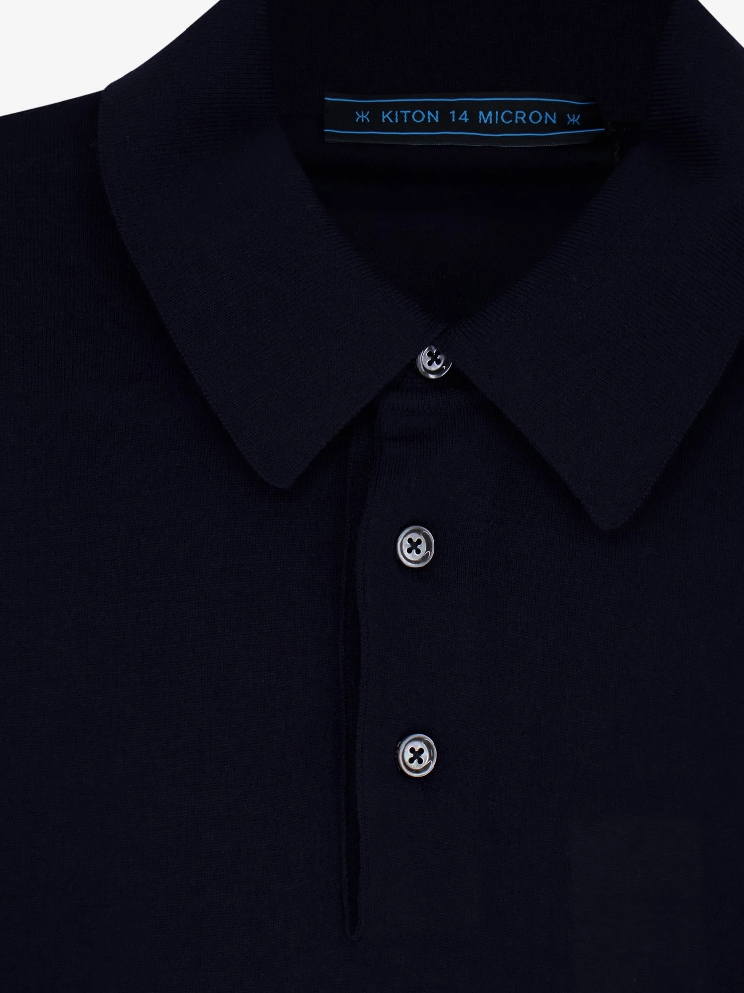 Wool polo shirt