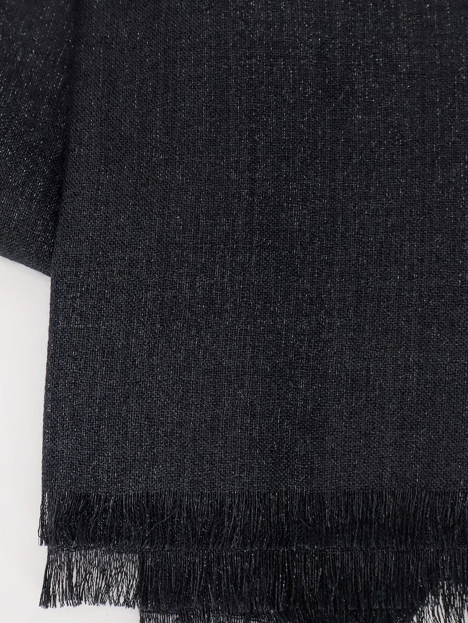 Sparkling cashmere and silk scarf