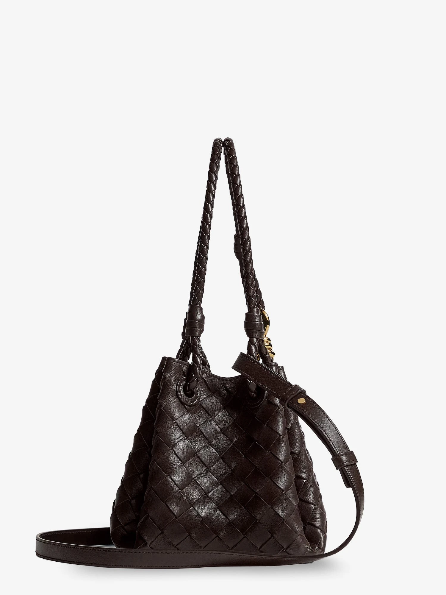 Parachute leather crossbody bag