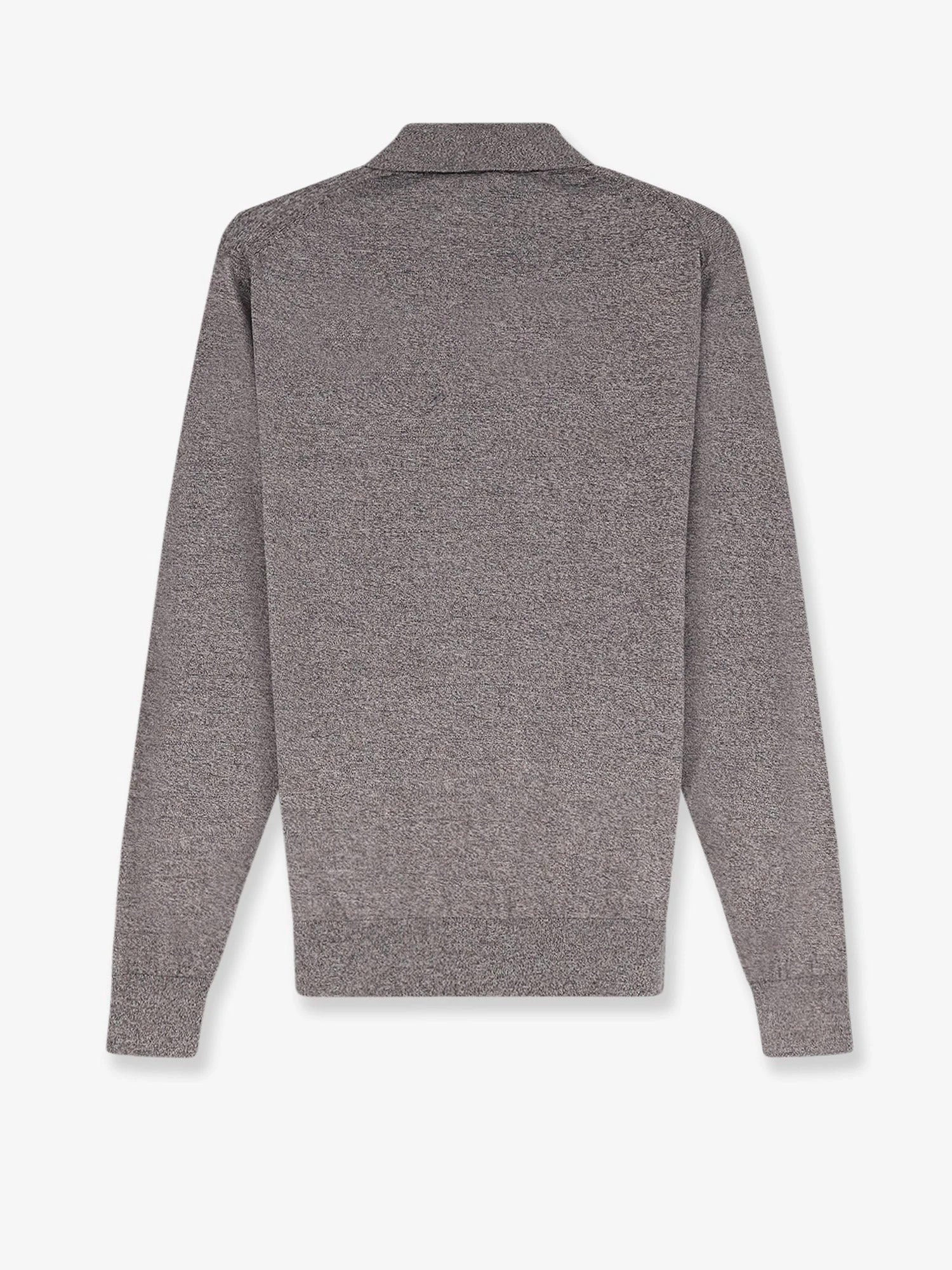 Ice Wish mélange cotton polo shirt