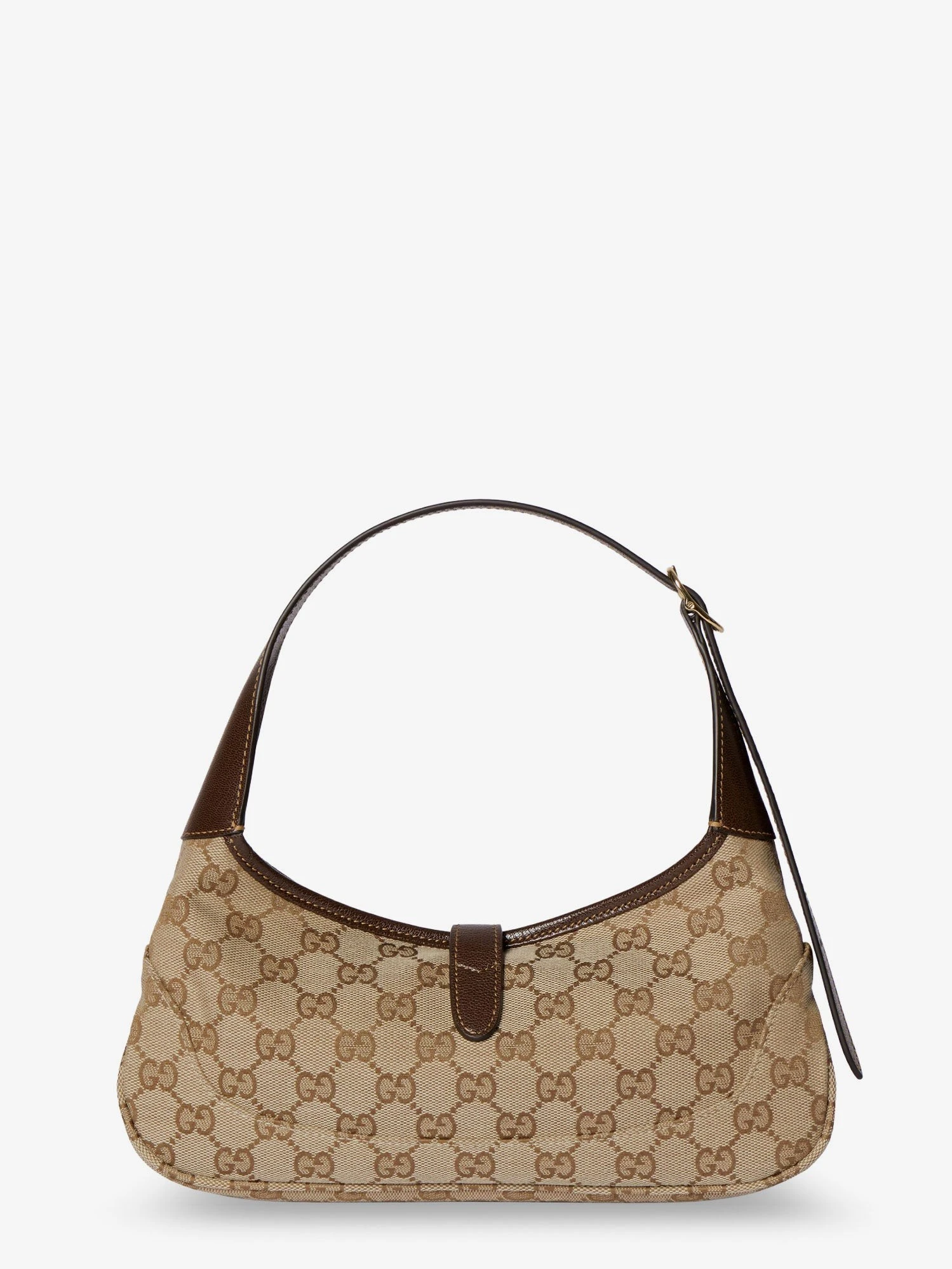 Jackie Slim GG Fabric and leather shoulder bag