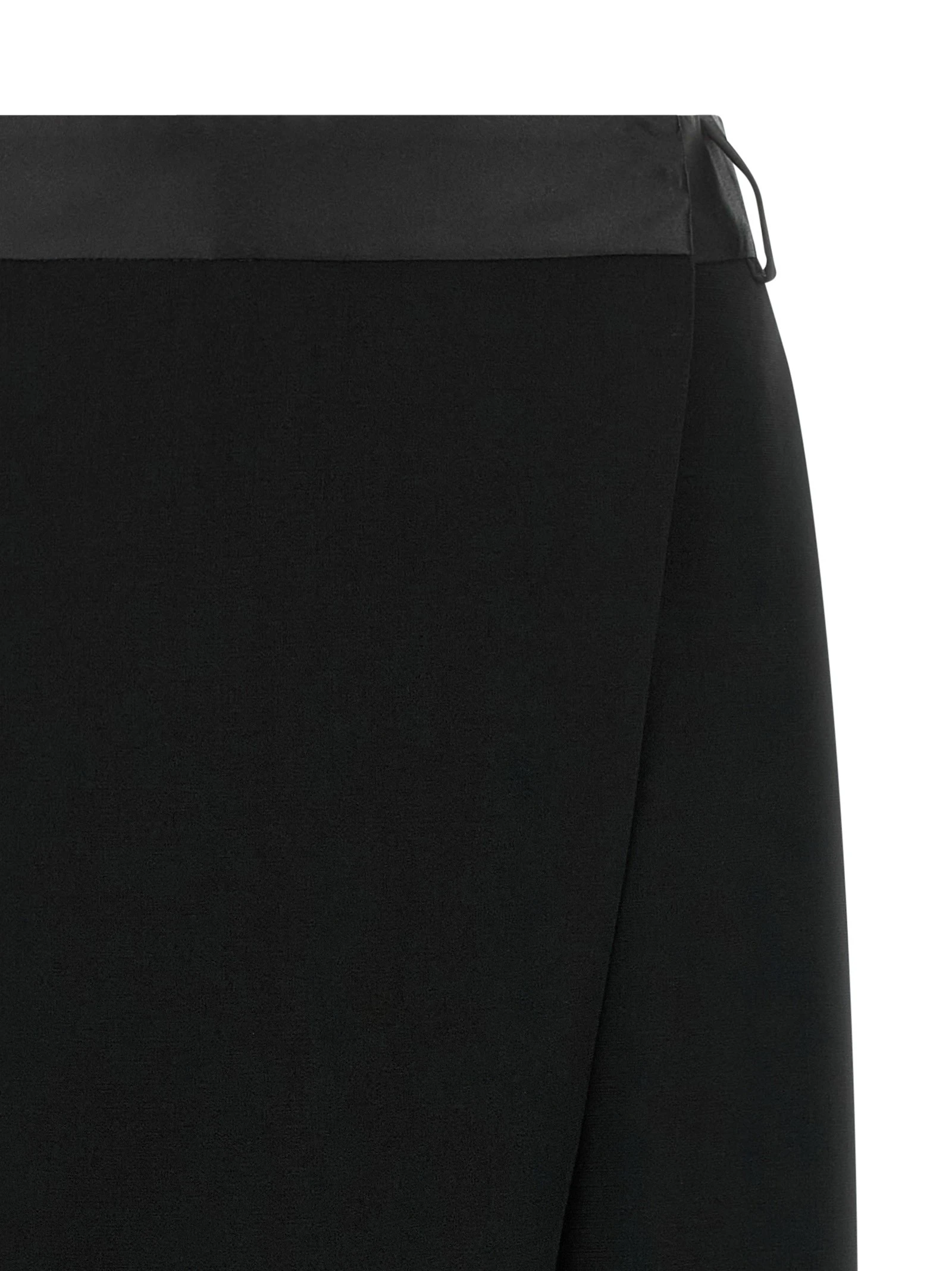 Asymmetrical panel pants