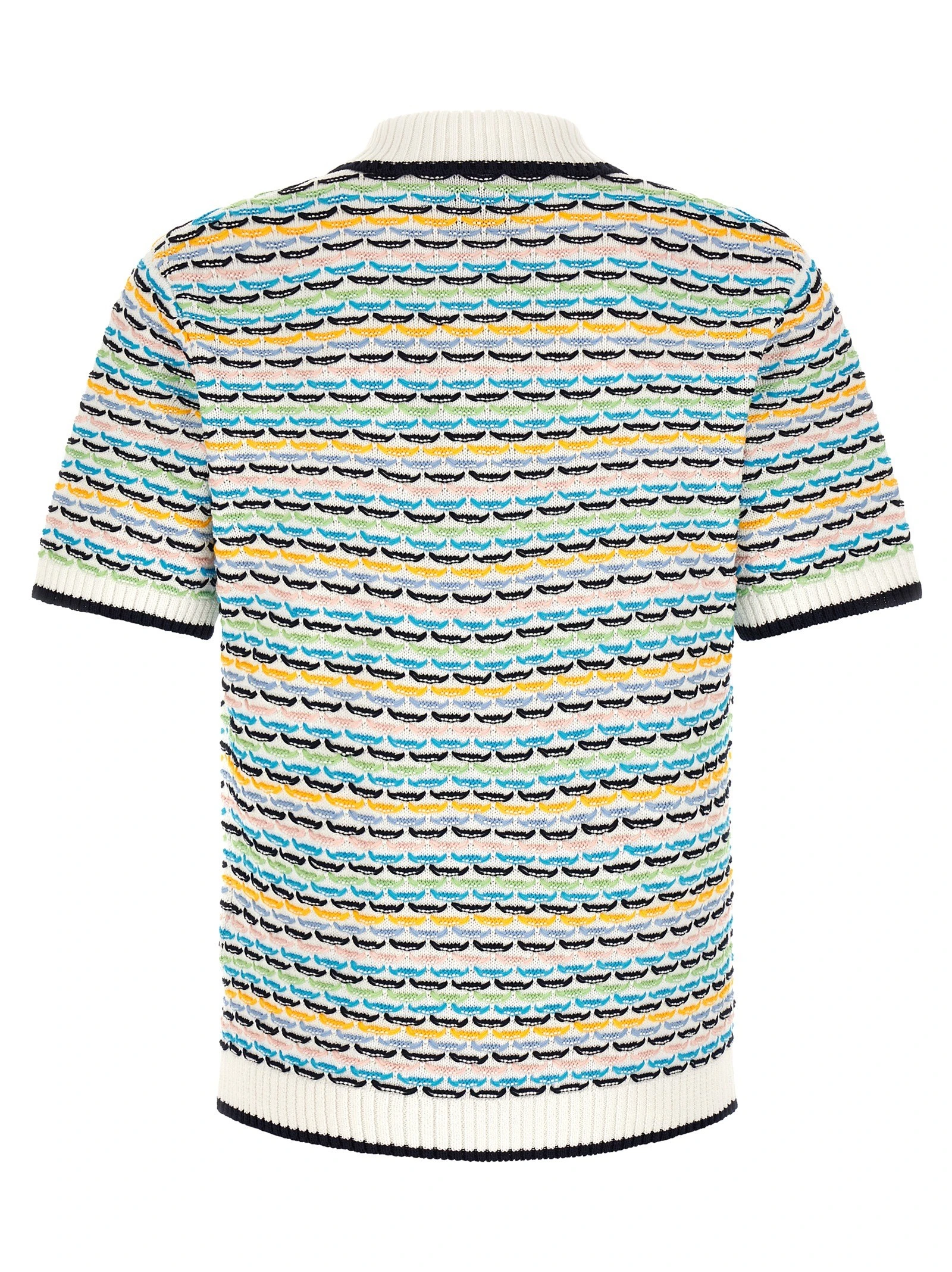 'Tuck Stitch' polo shirt