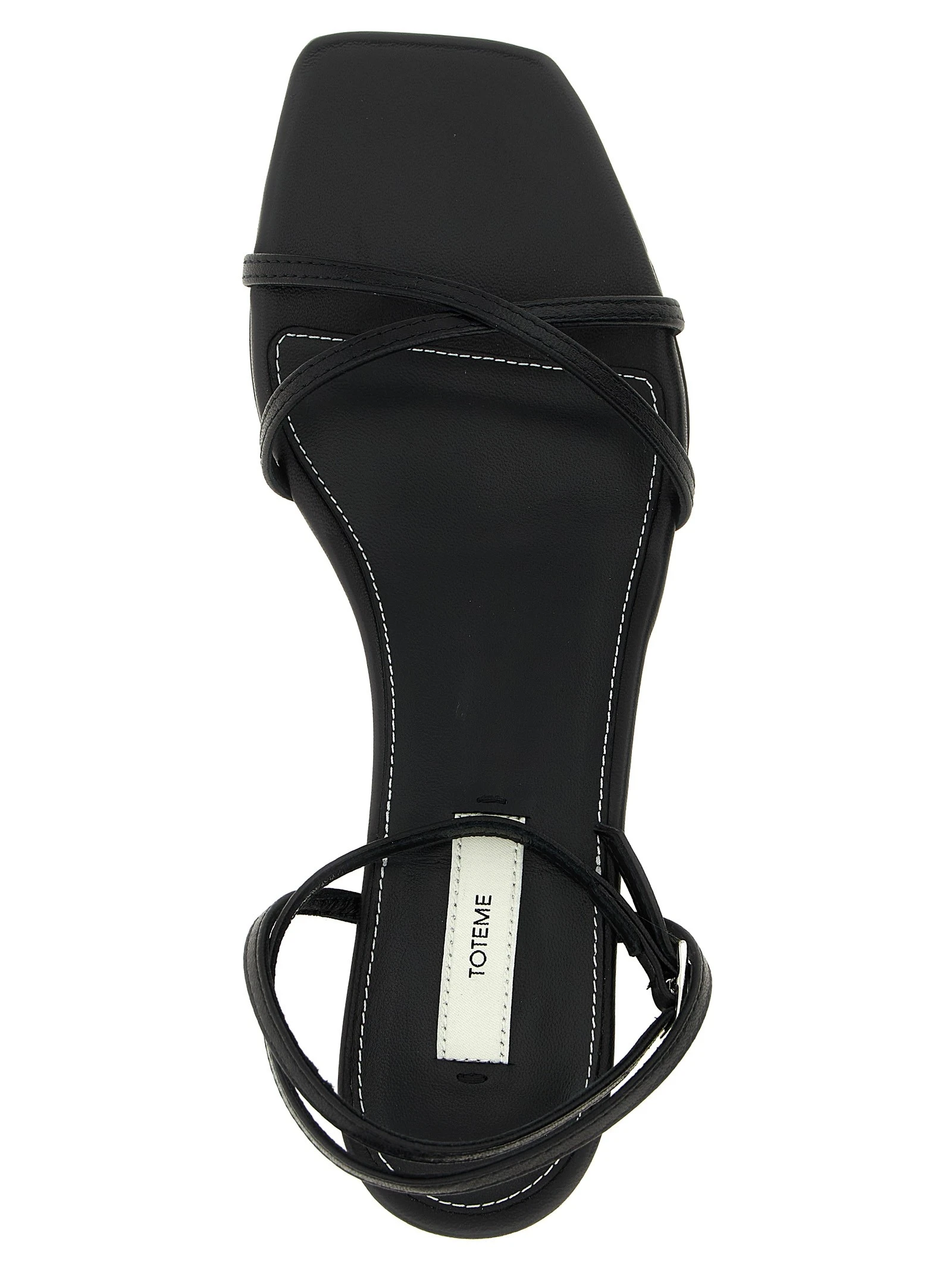 'Letaher Crossover' sandals
