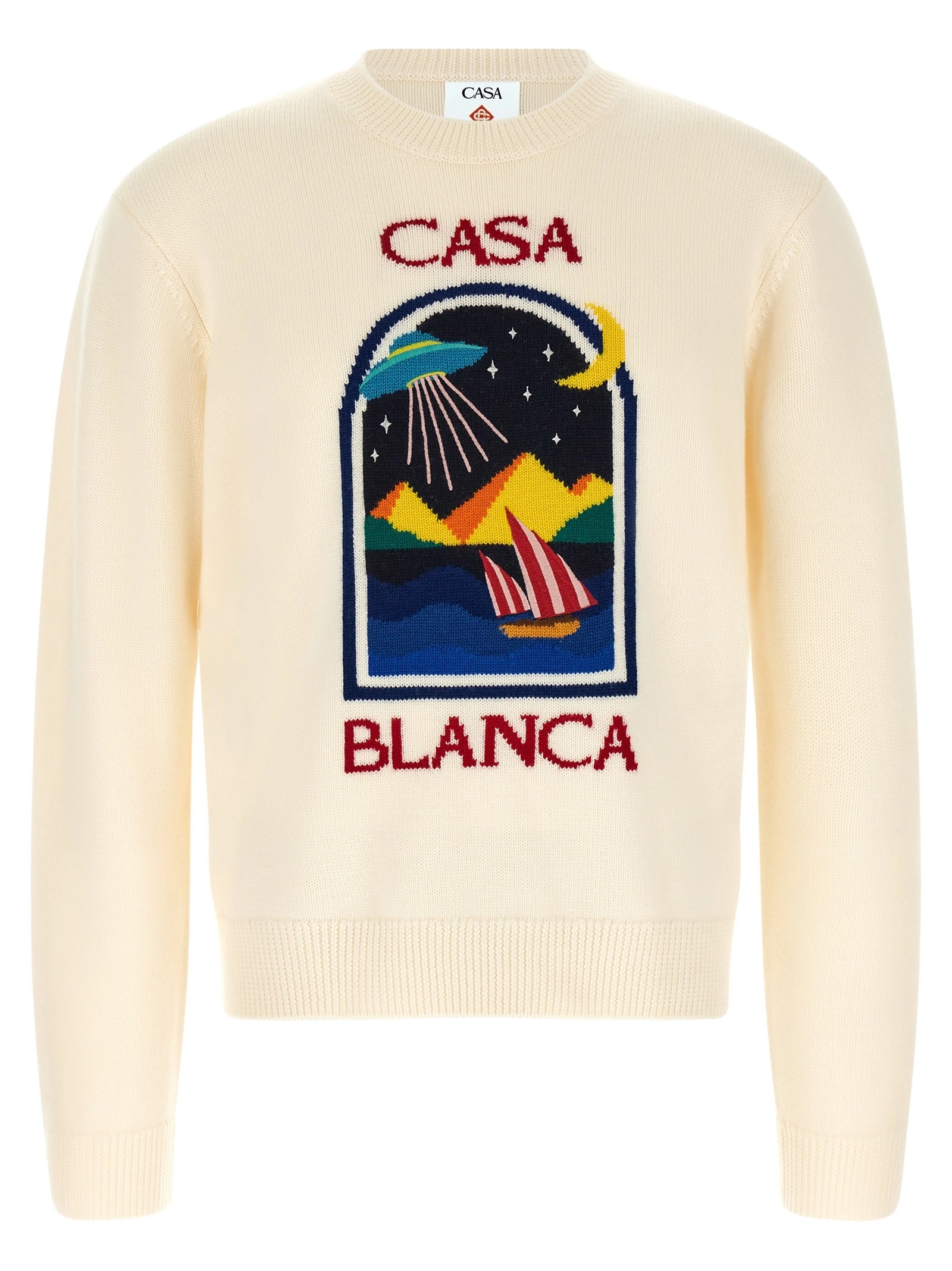 'Pyramid Abduction' sweater