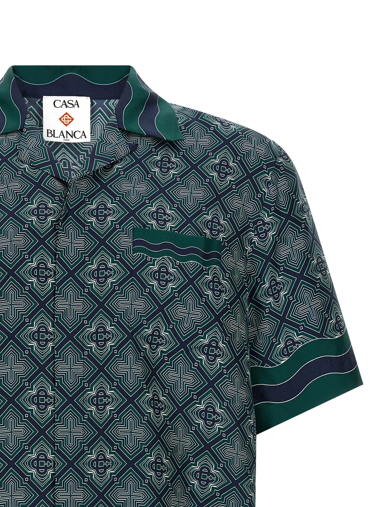 'Radiating Monogram' shirt