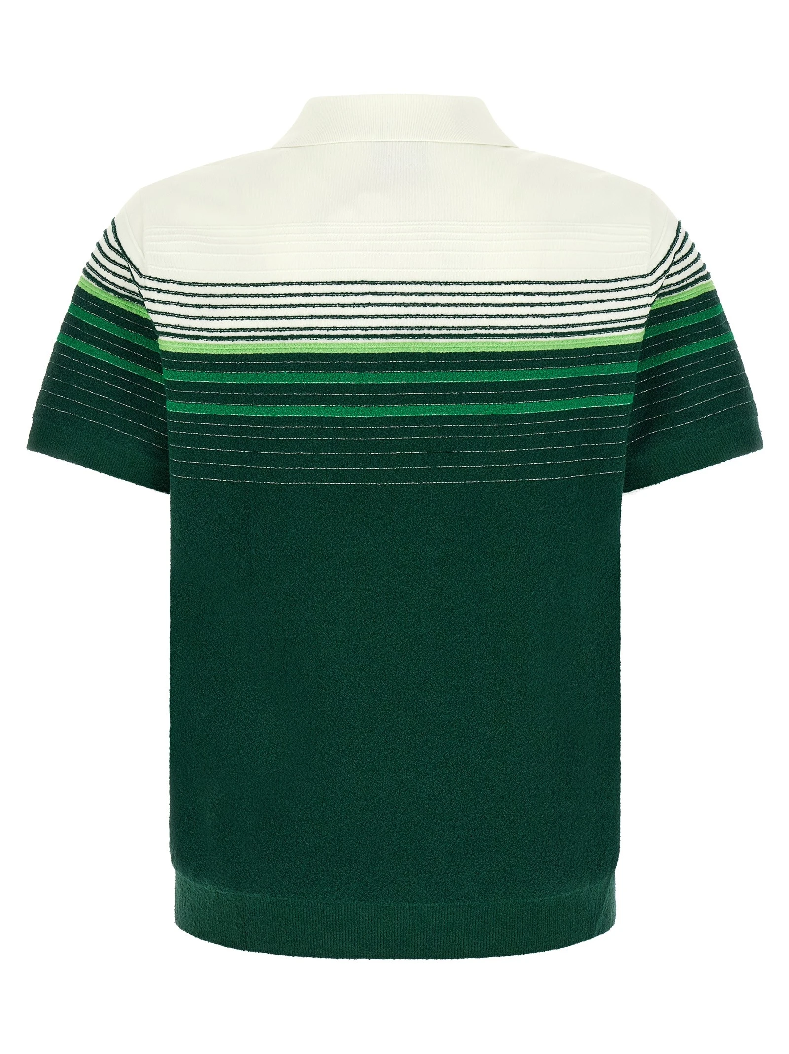 'Bouclé Stripes' polo shirt