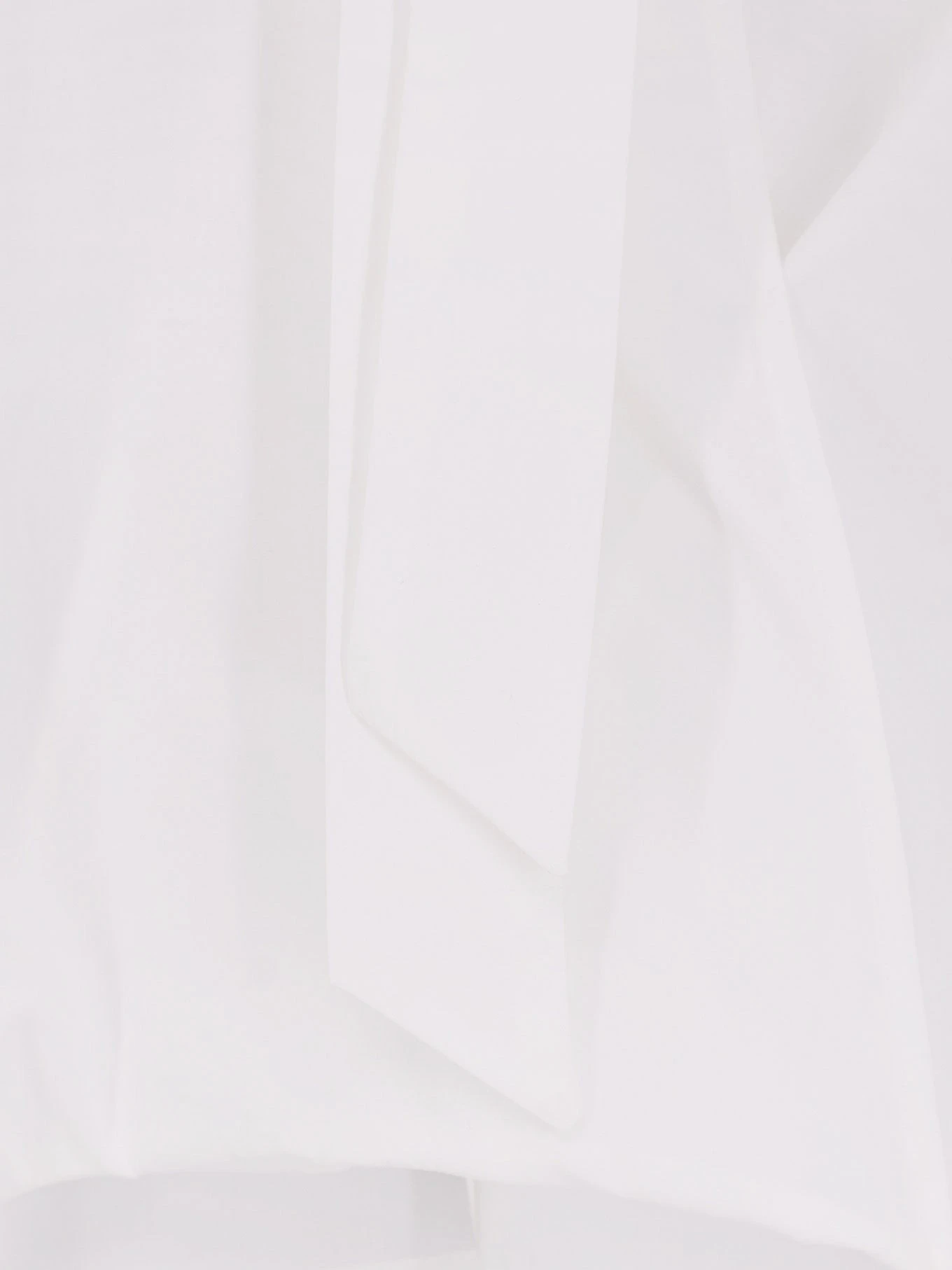 Cotton shirt with bow