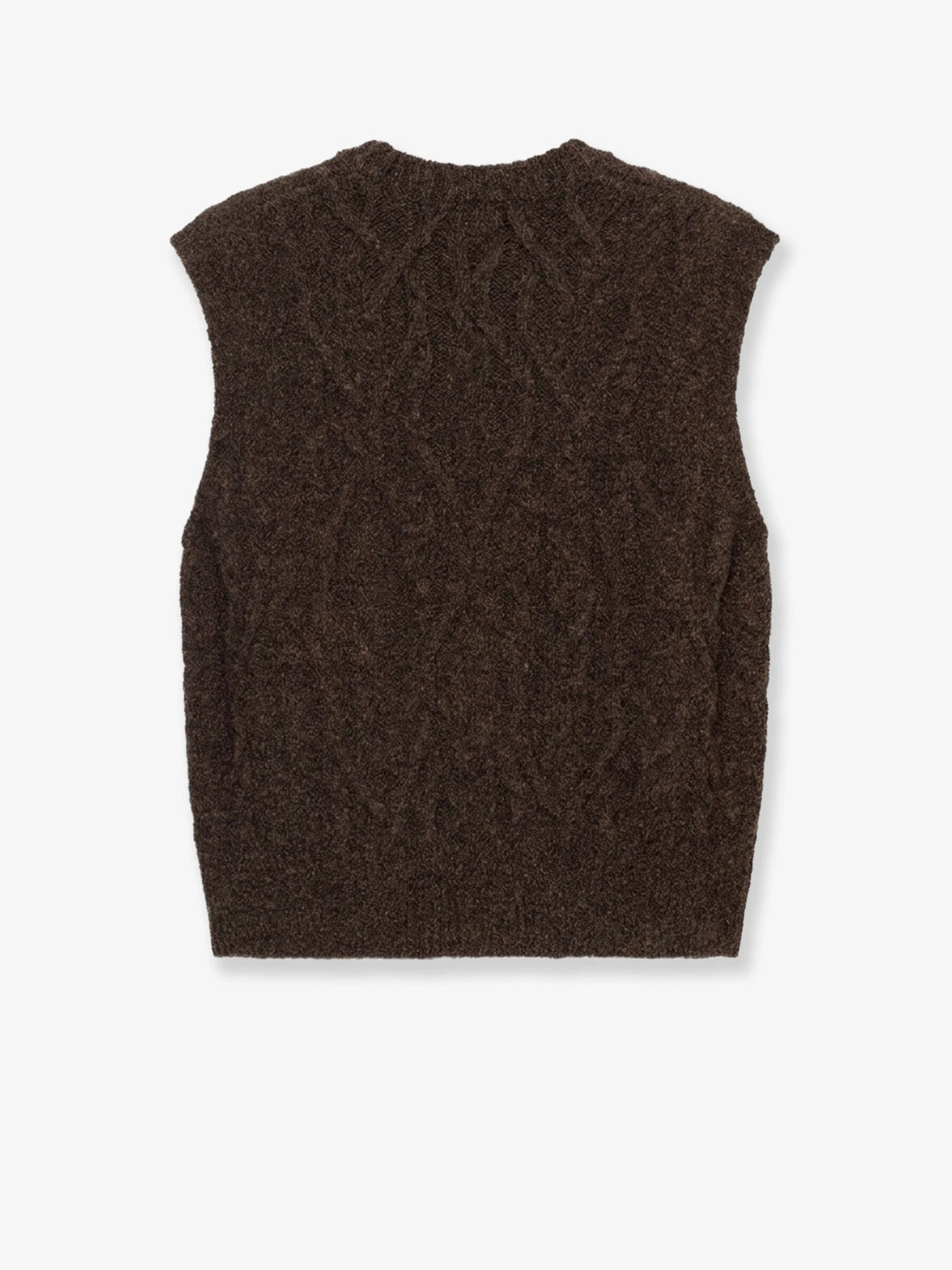 Wool blend vest
