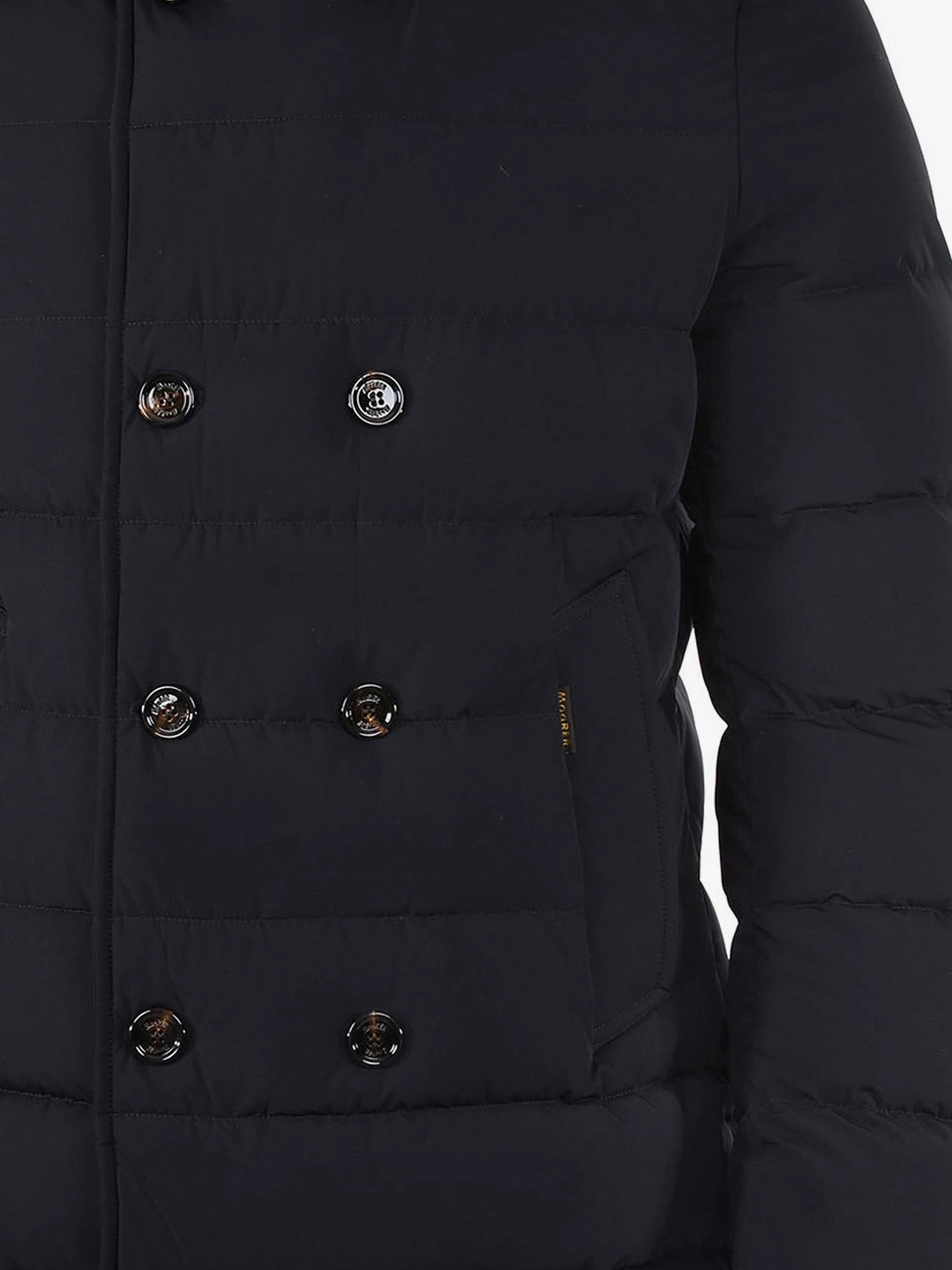 Florio-Kn padded and quilted down jacket