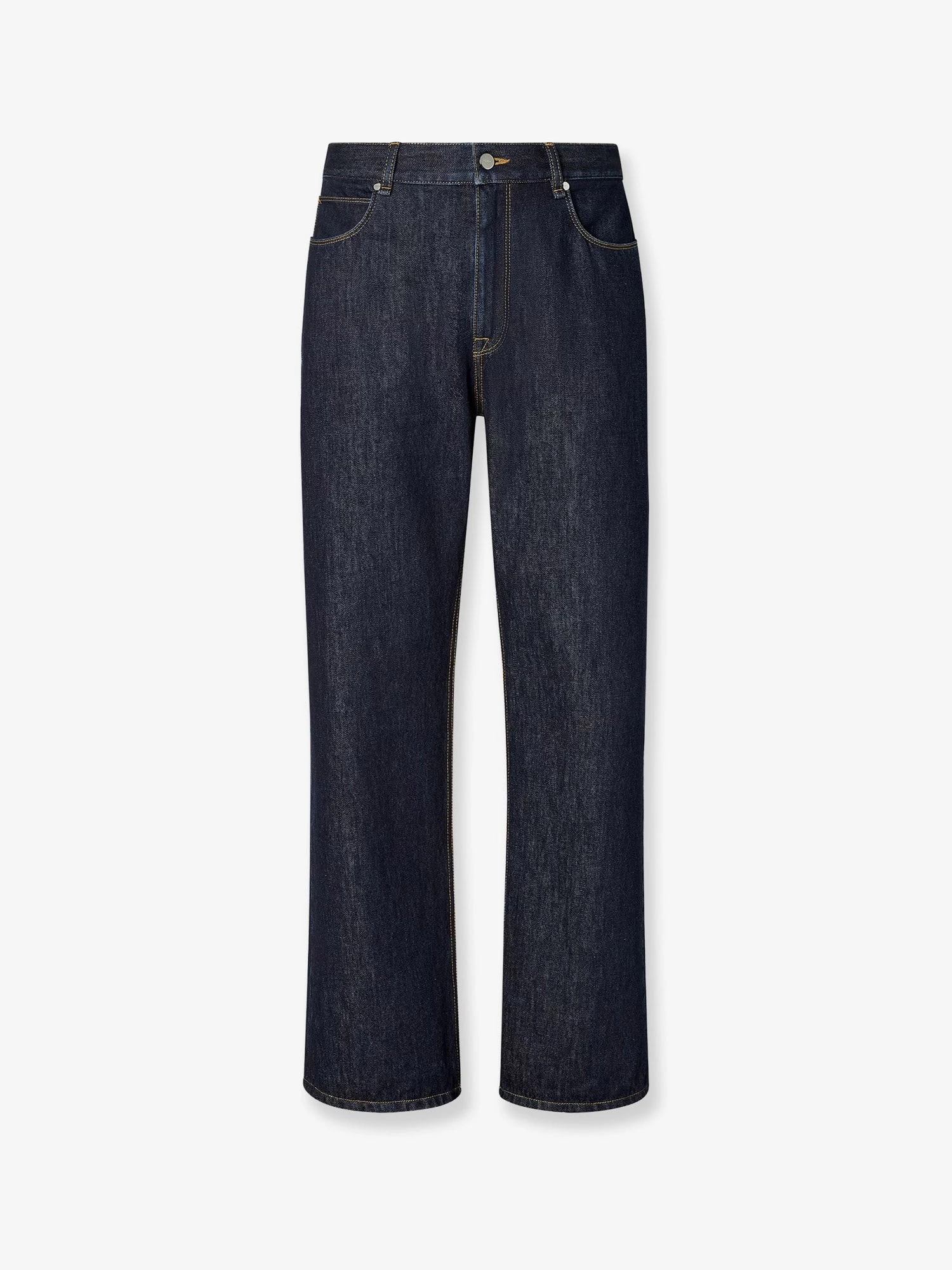 Denim Regular Blu Washed Jeans