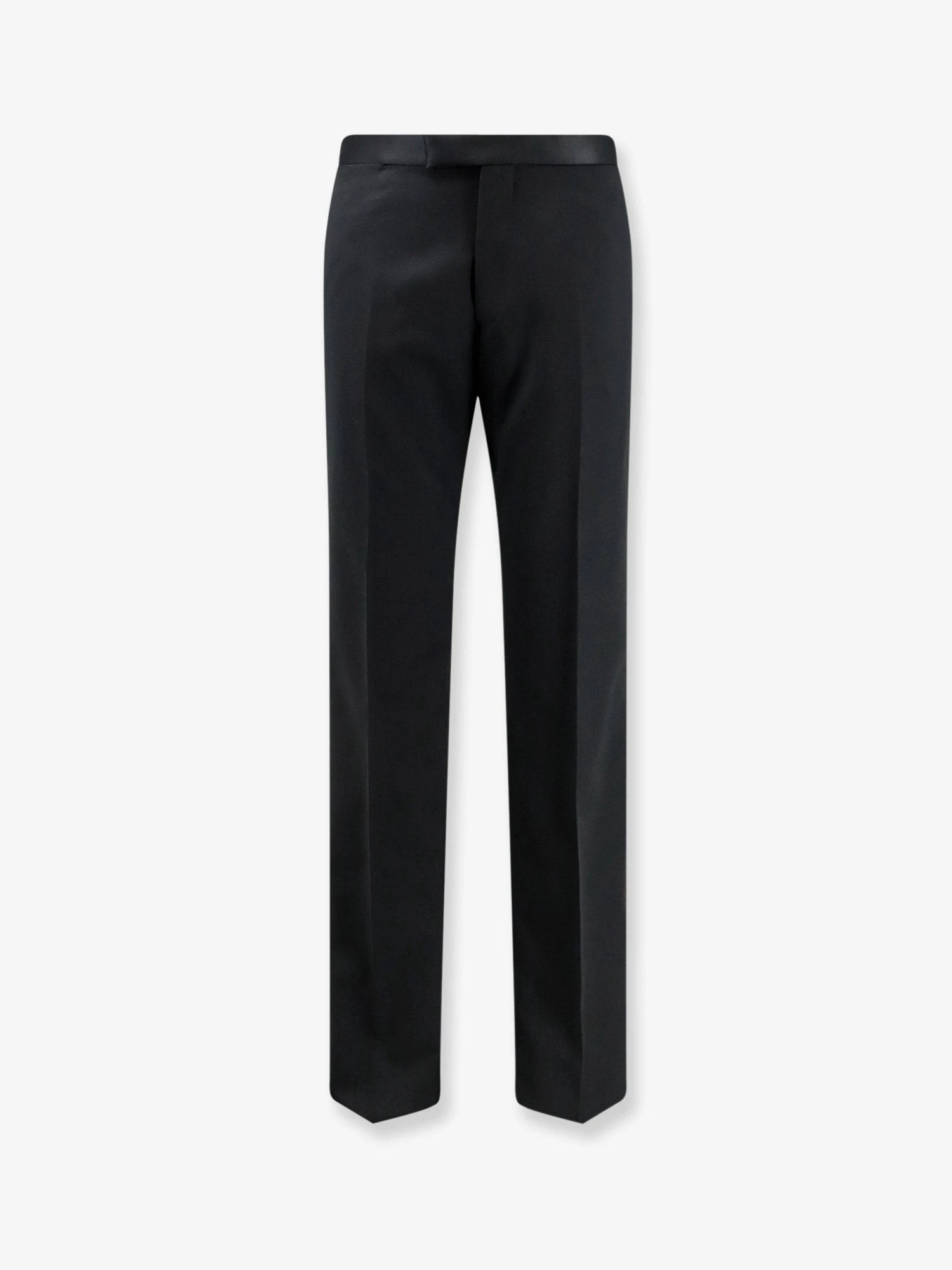 Tuxedo virgin wool trousers