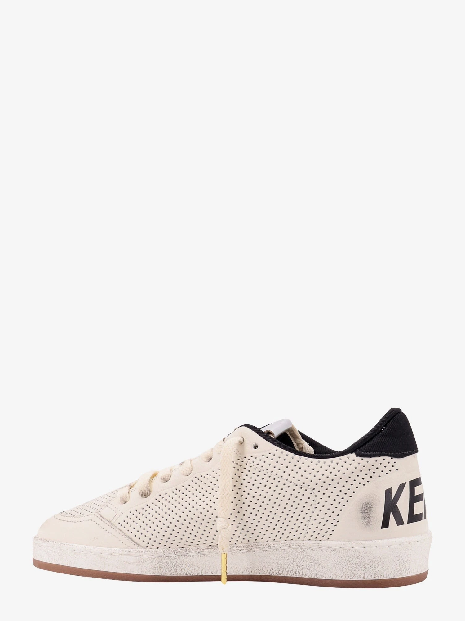 HF Ball Star perforated leather sneakers