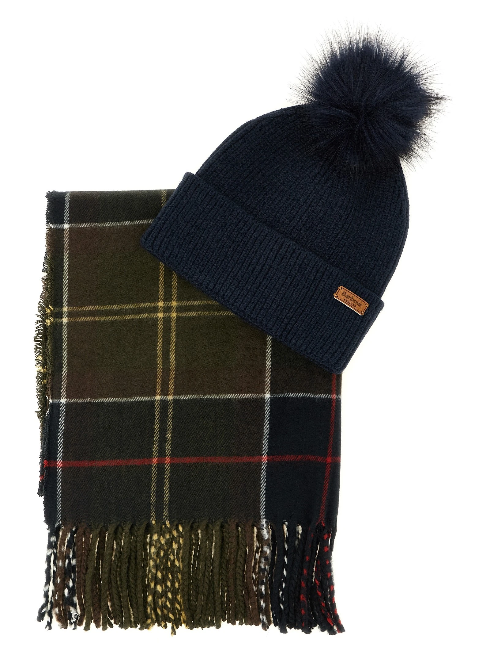 'Dover & Haile' set: cap + scarf