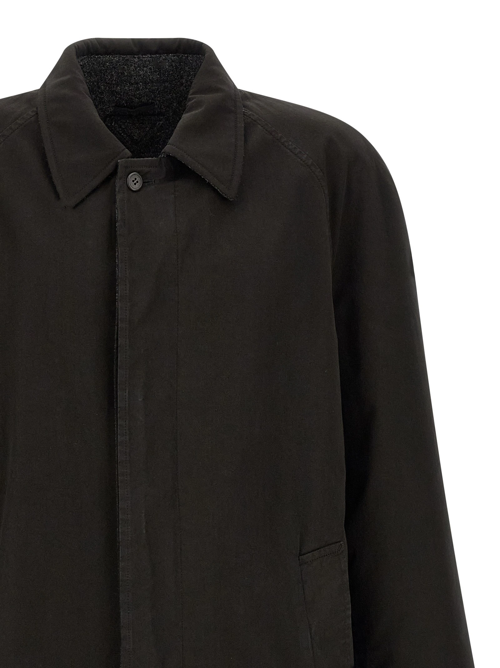 Double-Face raglan coat