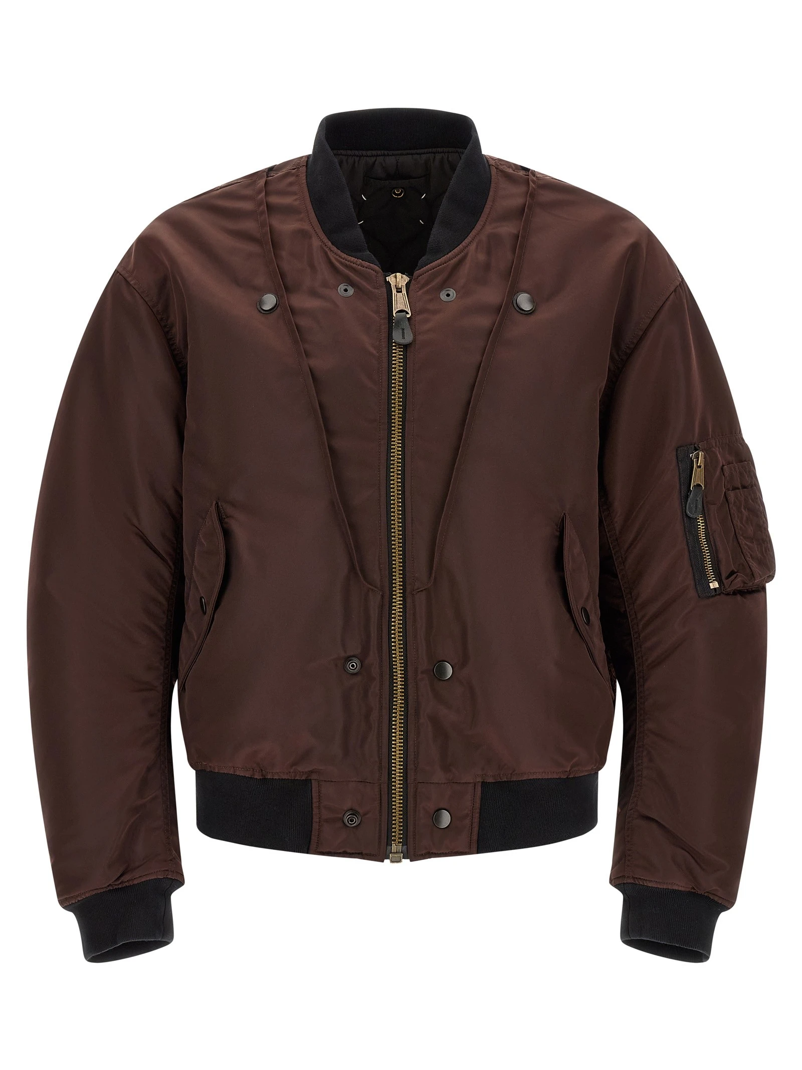 Reversible bomber jacket