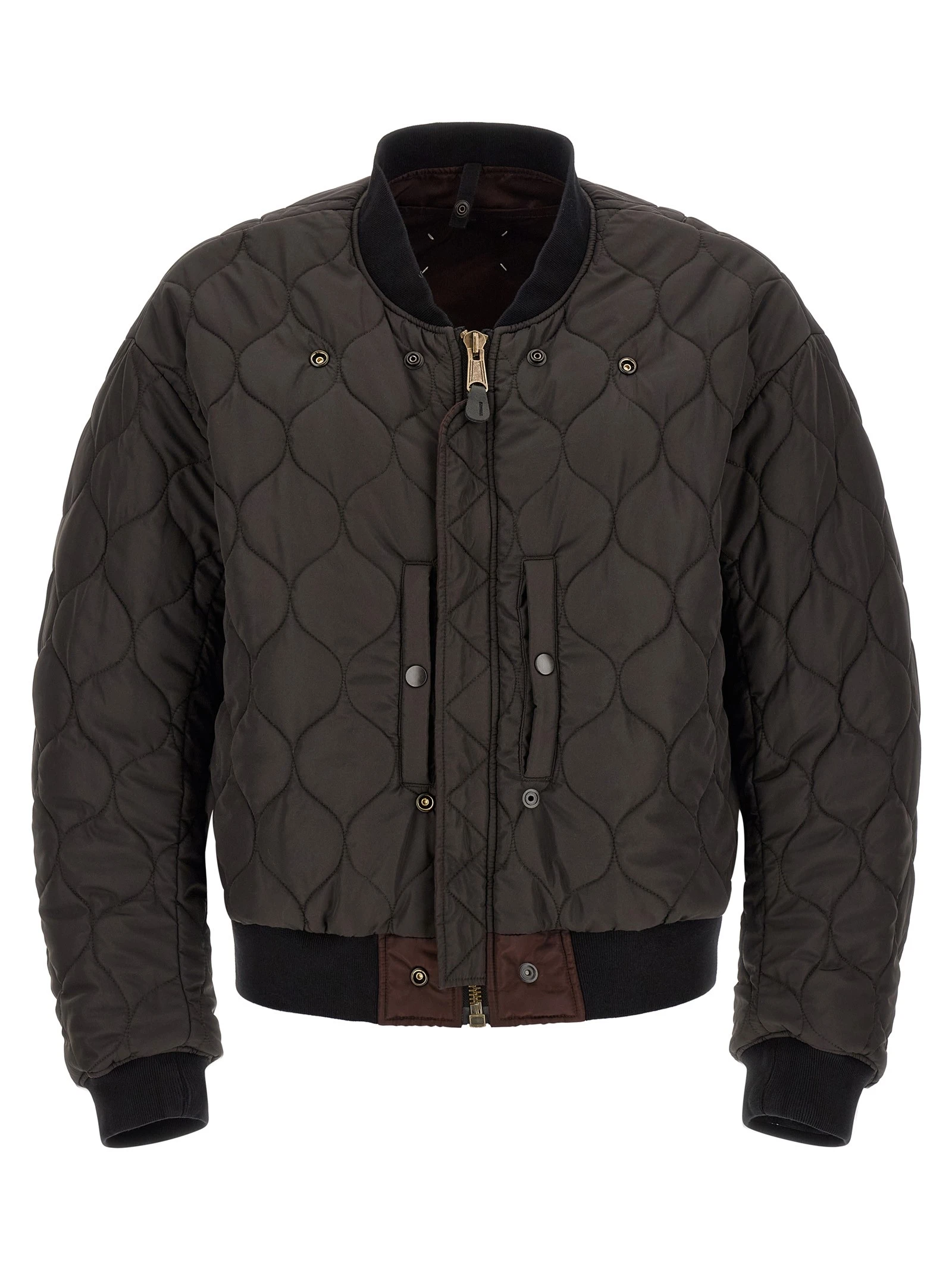 Reversible bomber jacket