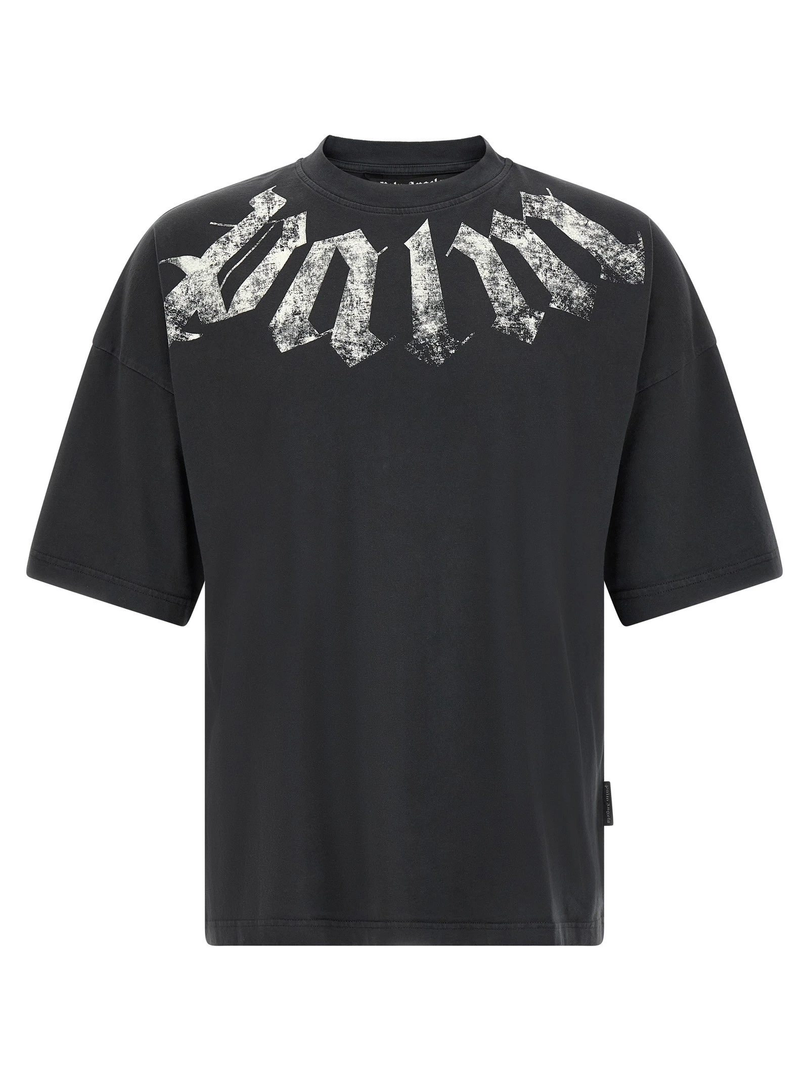 Craquelé gothic print t-shirt