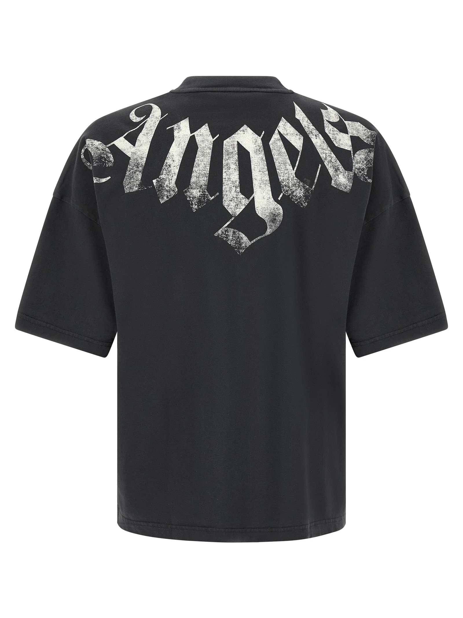 Craquelé gothic print t-shirt