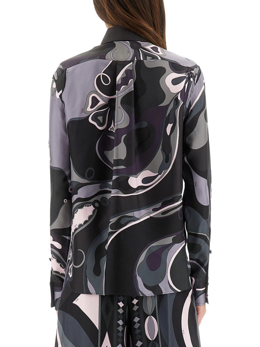 ORCHID PRINT SHIRT