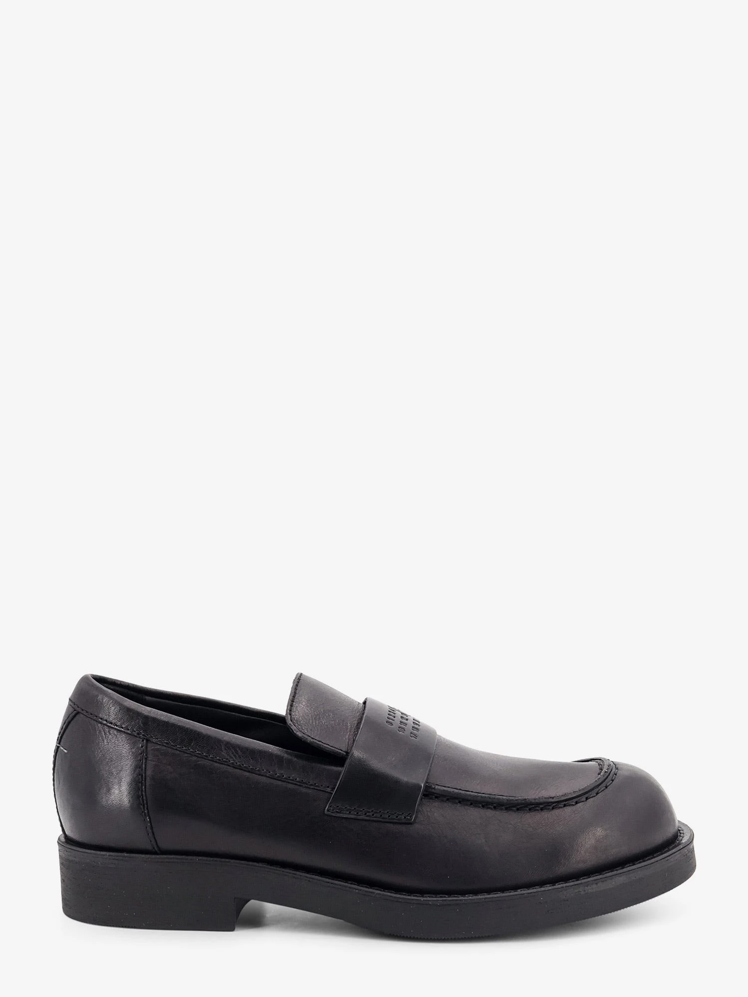 Leather loafers