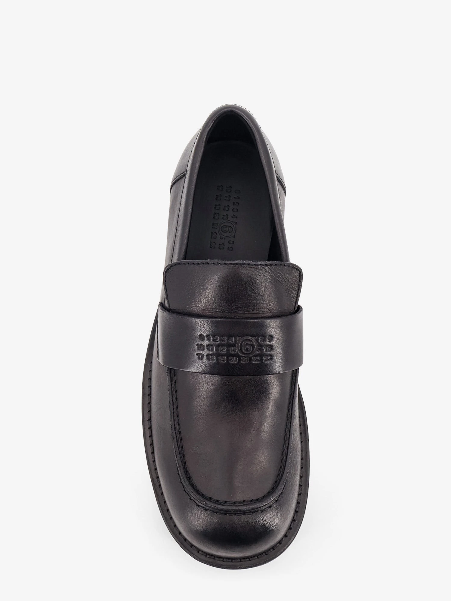Leather loafers