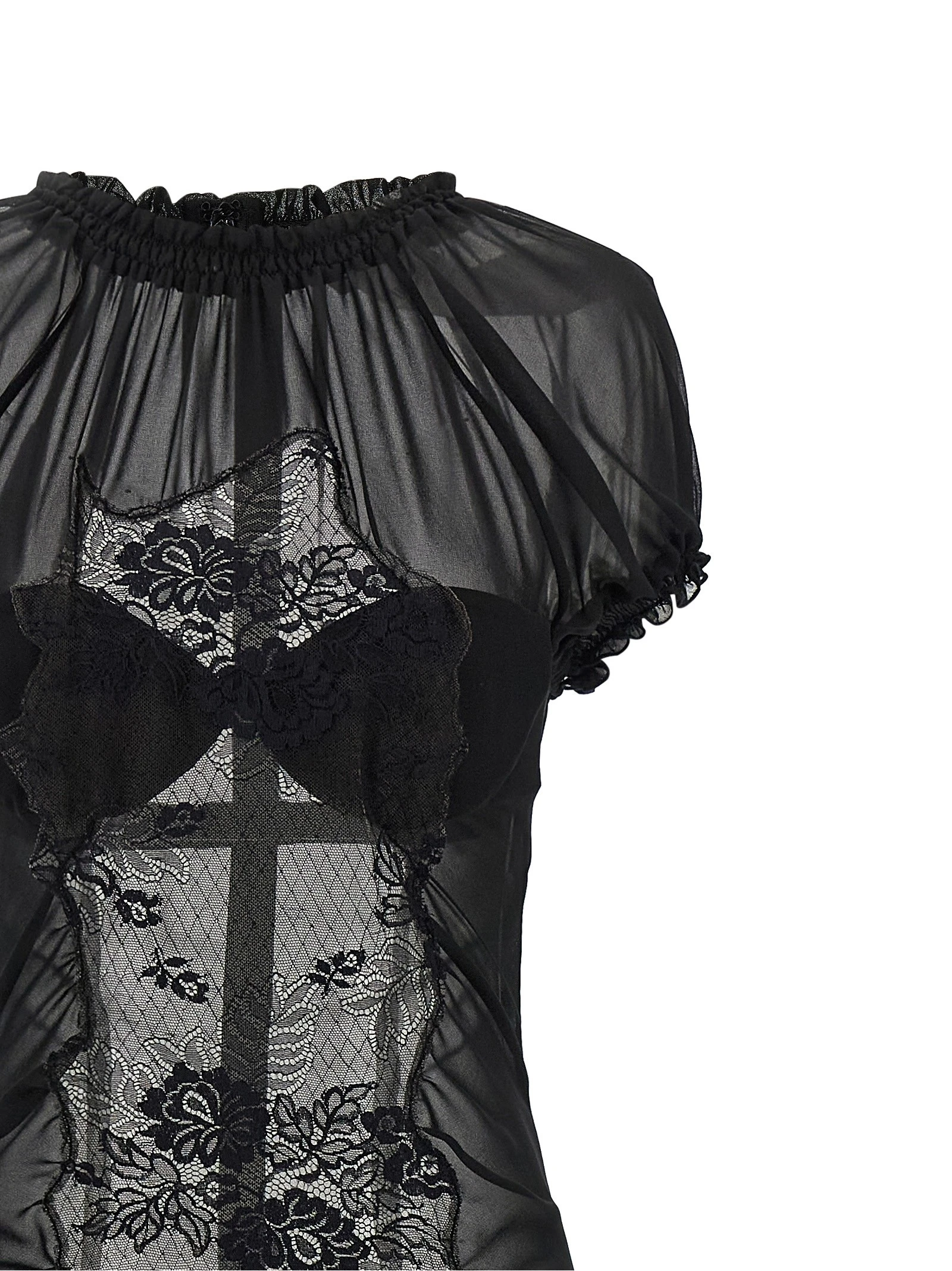 Lace tulle dress