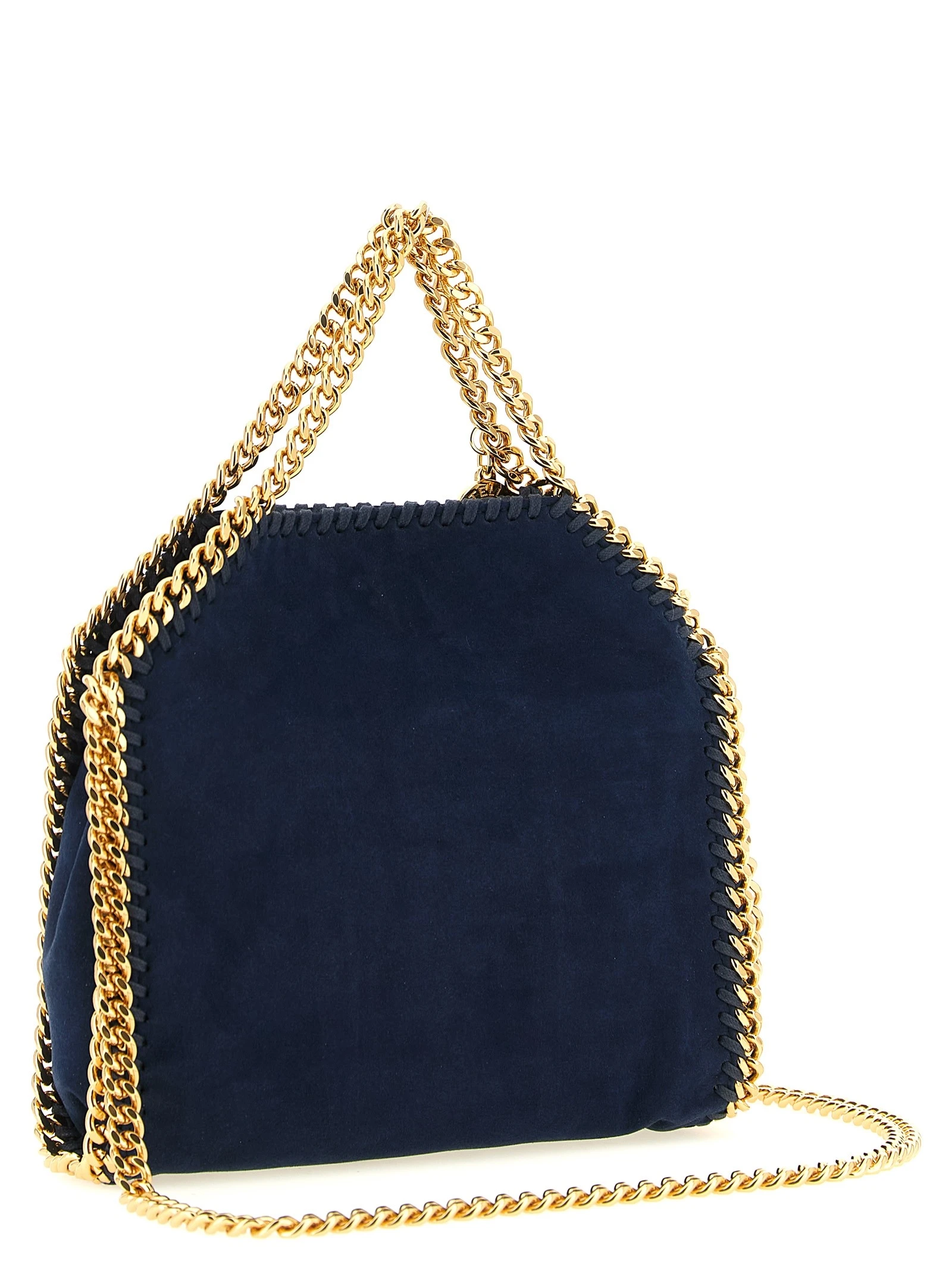 'Falabella mini' suede shoulder bag